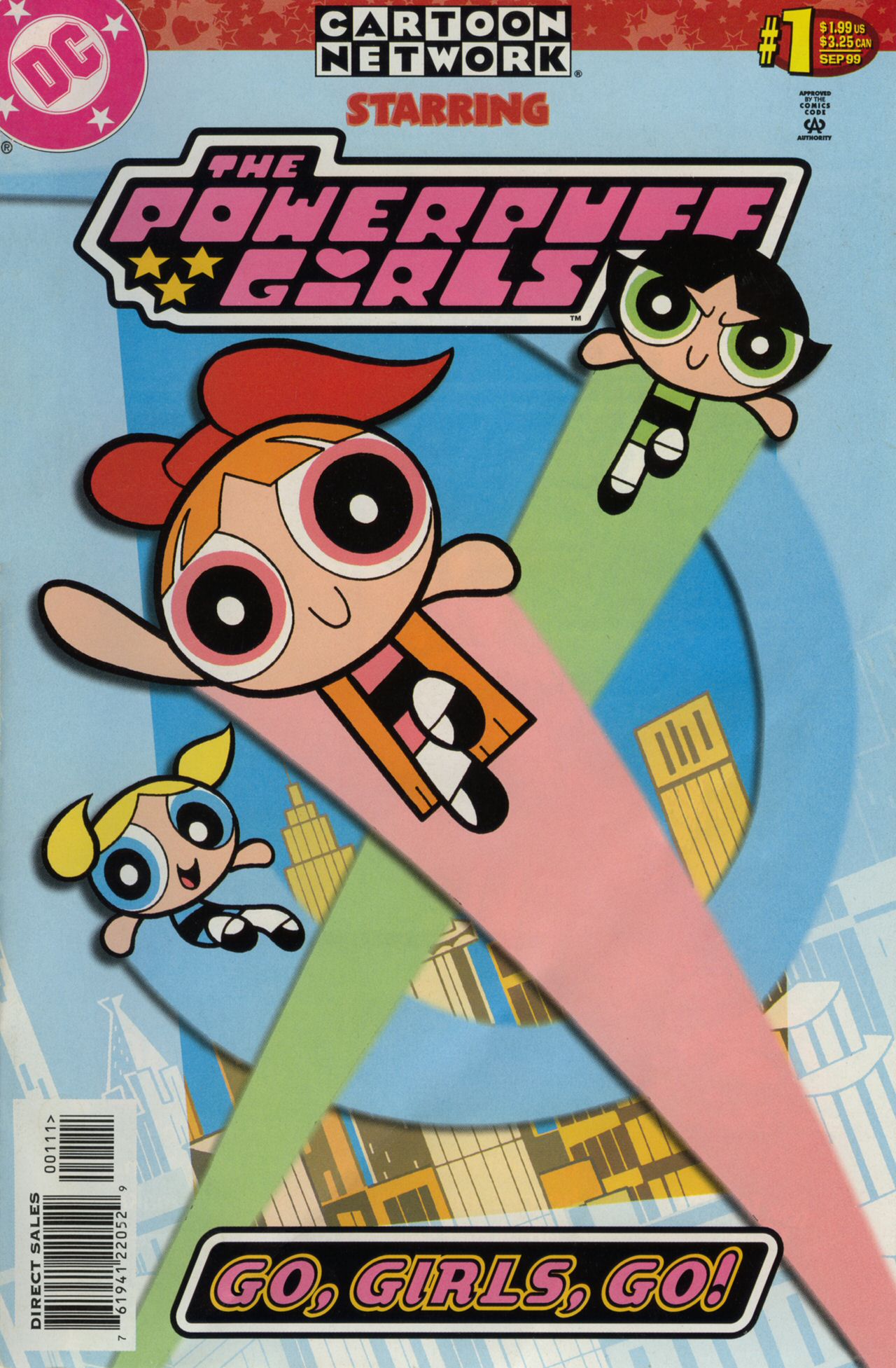 Read online The Powerpuff Girls comic -  Issue #1 - 1