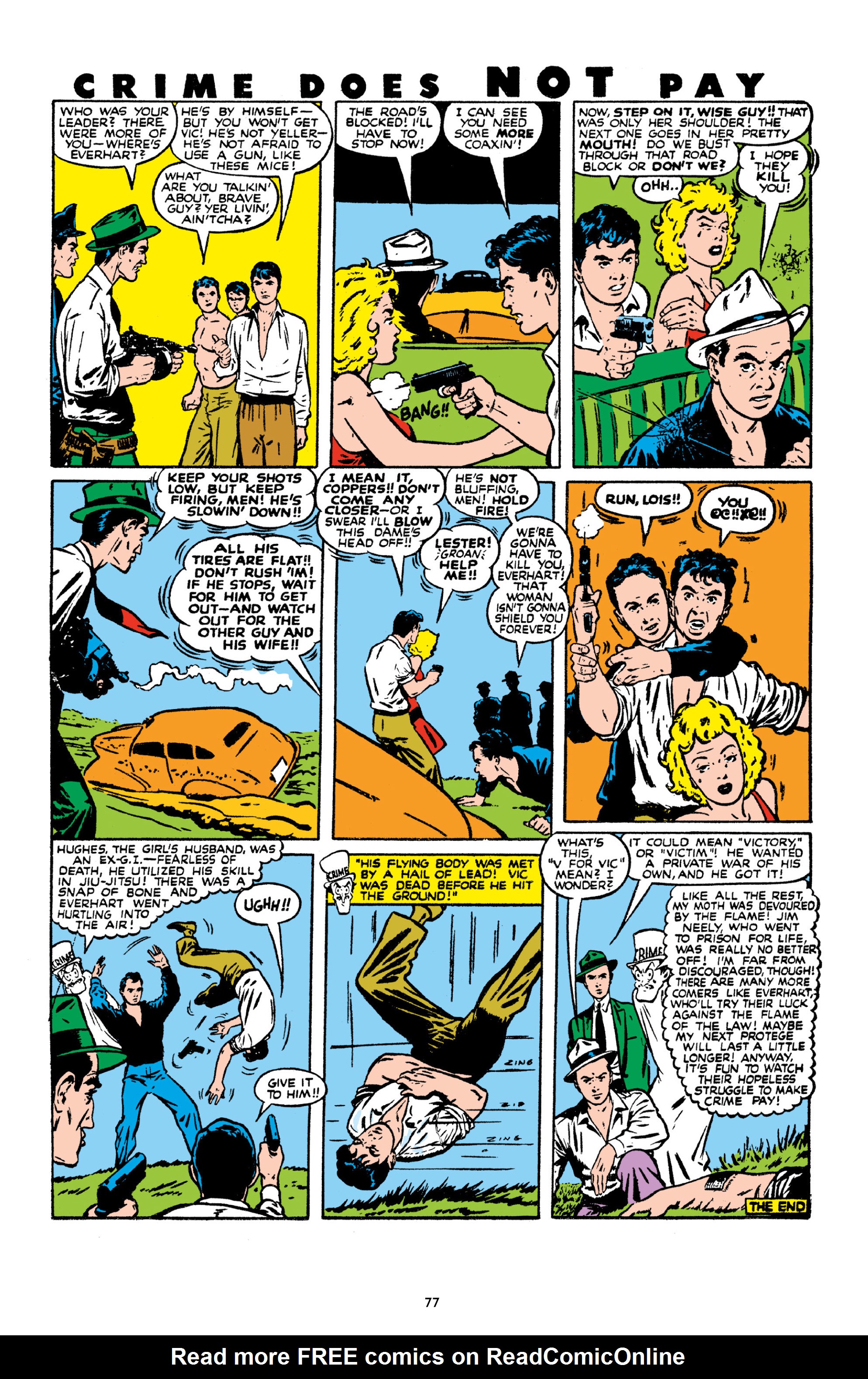 Read online Crime Does Not Pay Archives comic -  Issue # TPB 10 (Part 1) - 79