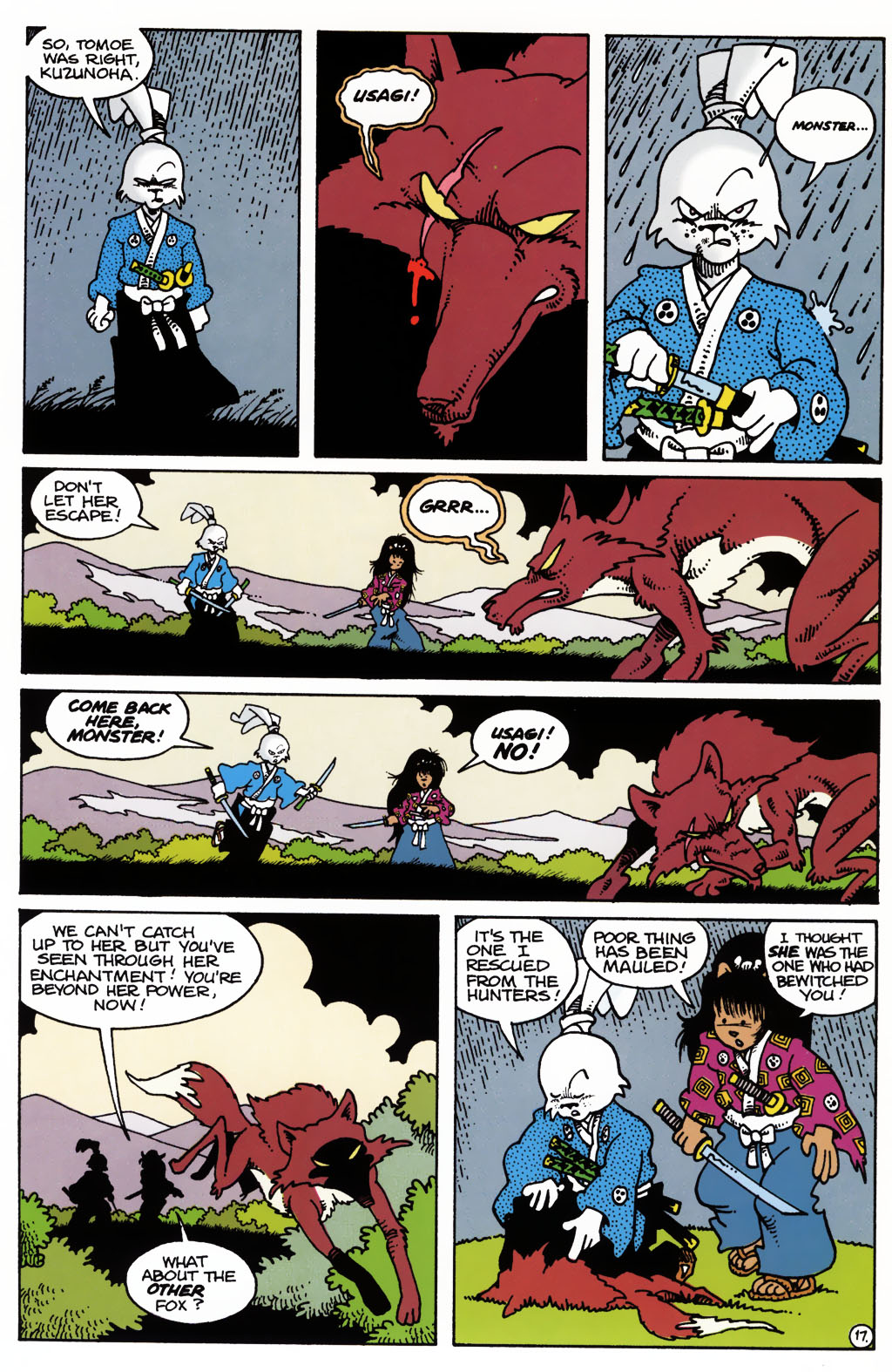 Read online Usagi Yojimbo Color Special comic -  Issue #3 - 19