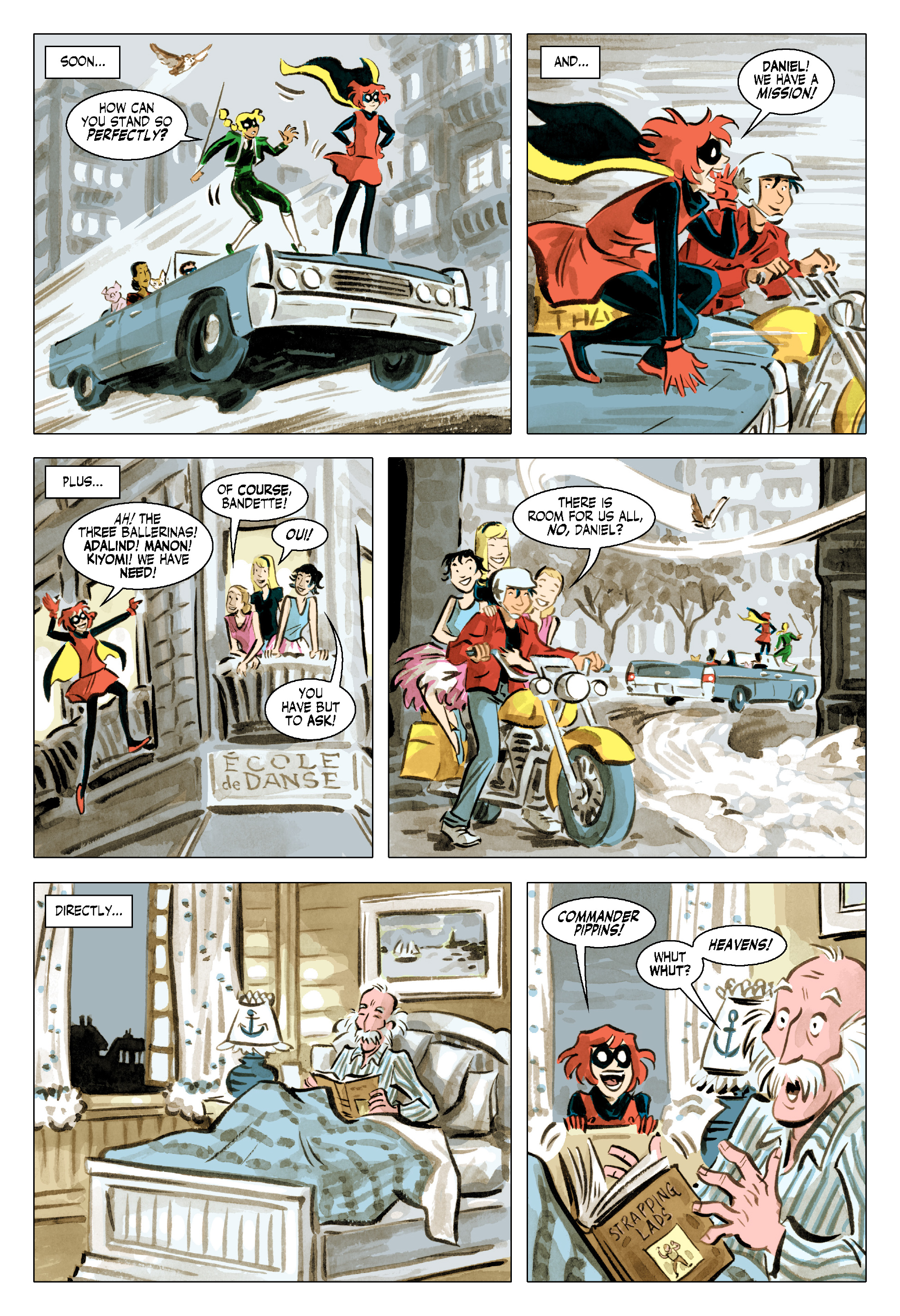 Read online Bandette (2012) comic -  Issue #19 - 13