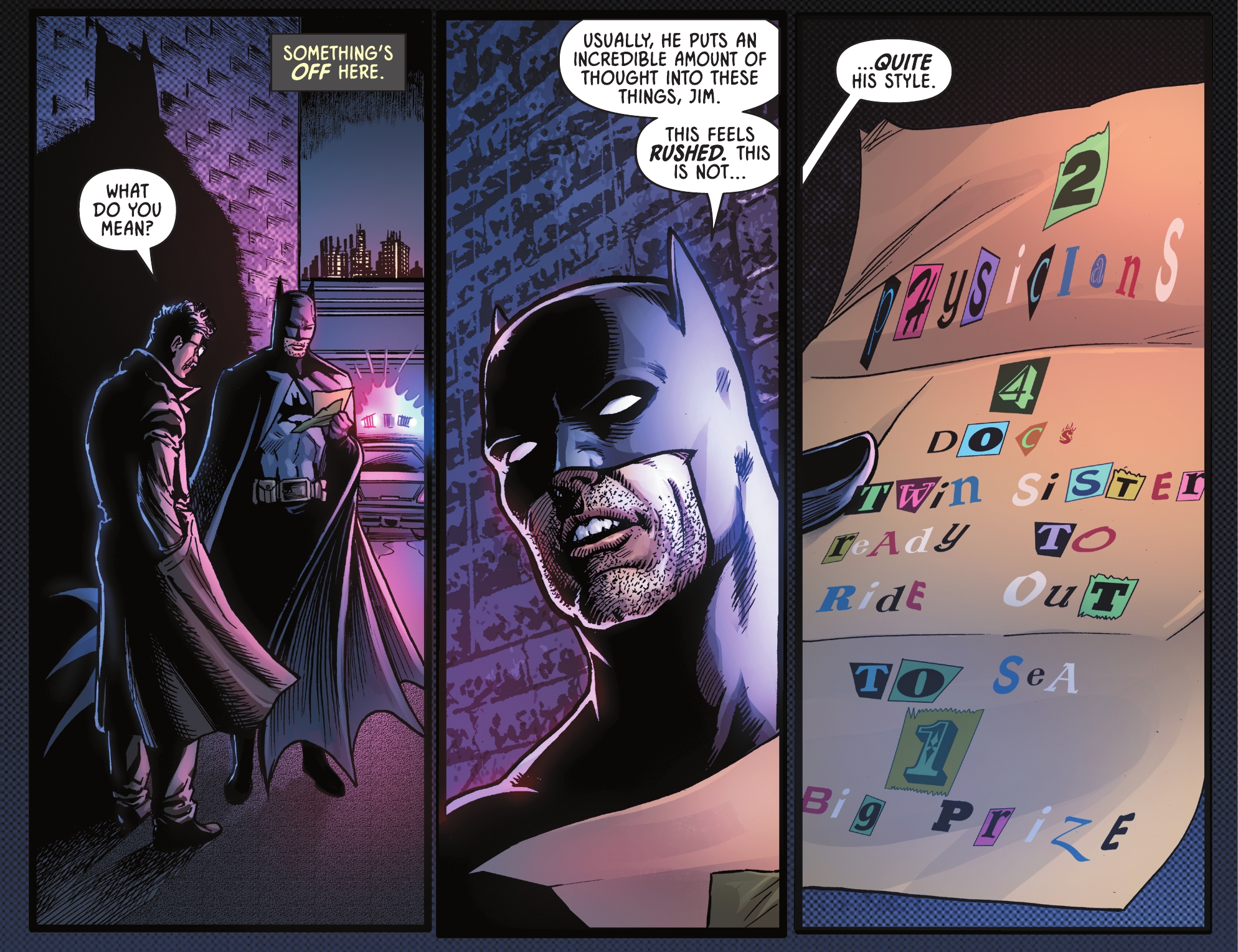 Read online Legends of the Dark Knight comic -  Issue #4 - 5