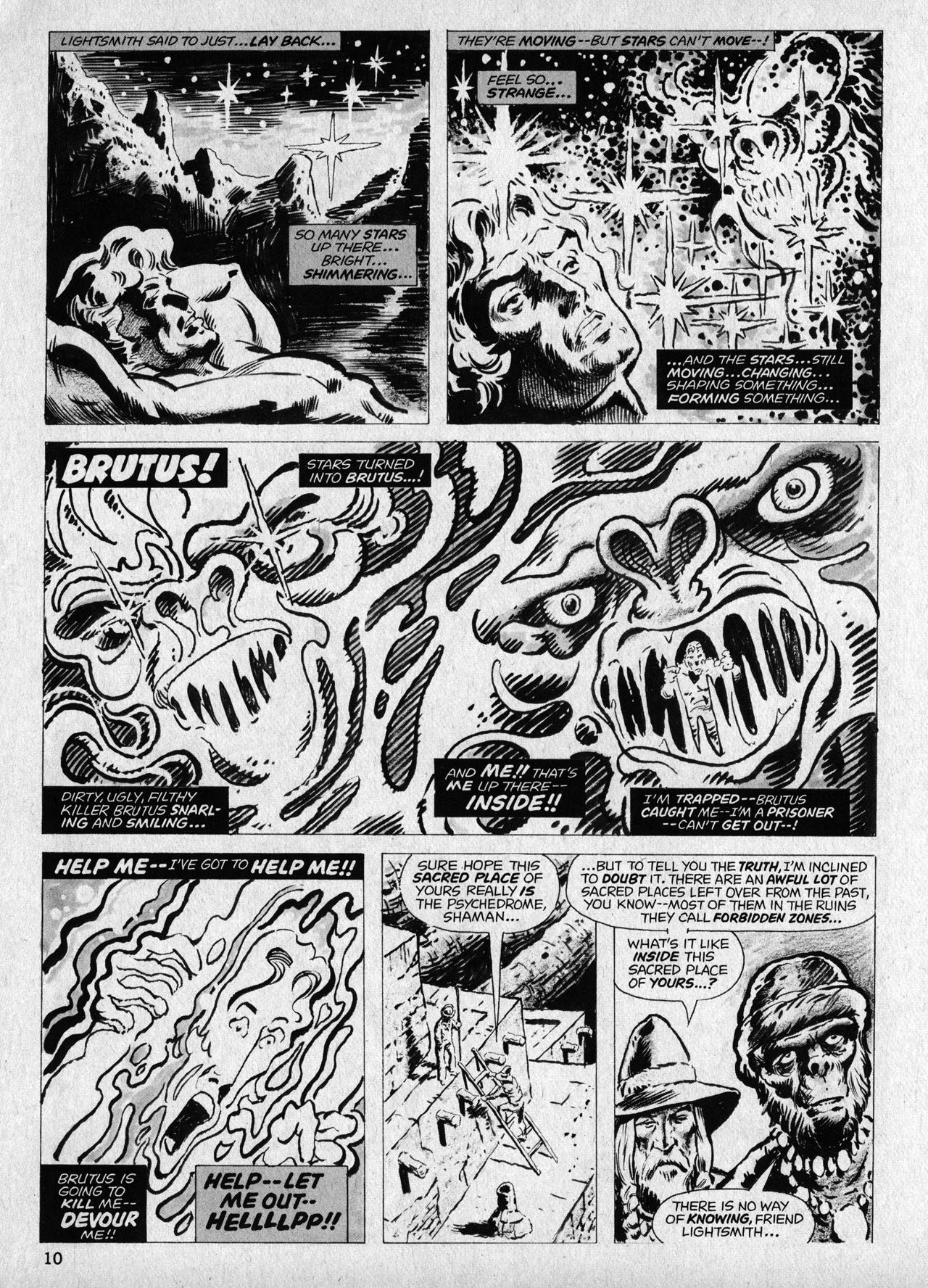 Read online Planet of the Apes comic -  Issue #19 - 10