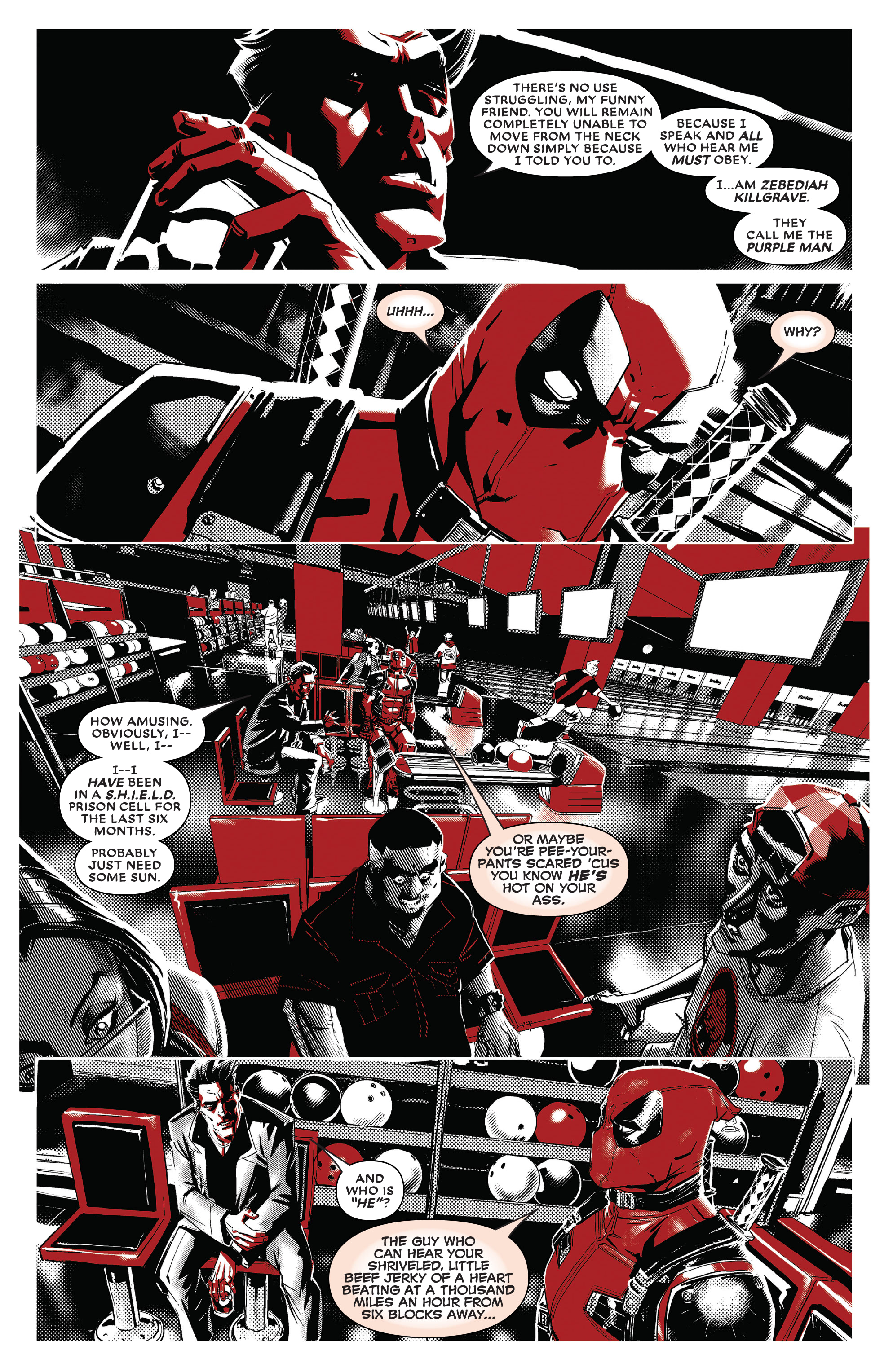 Read online Deadpool: Black, White & Blood comic -  Issue #2 - 3