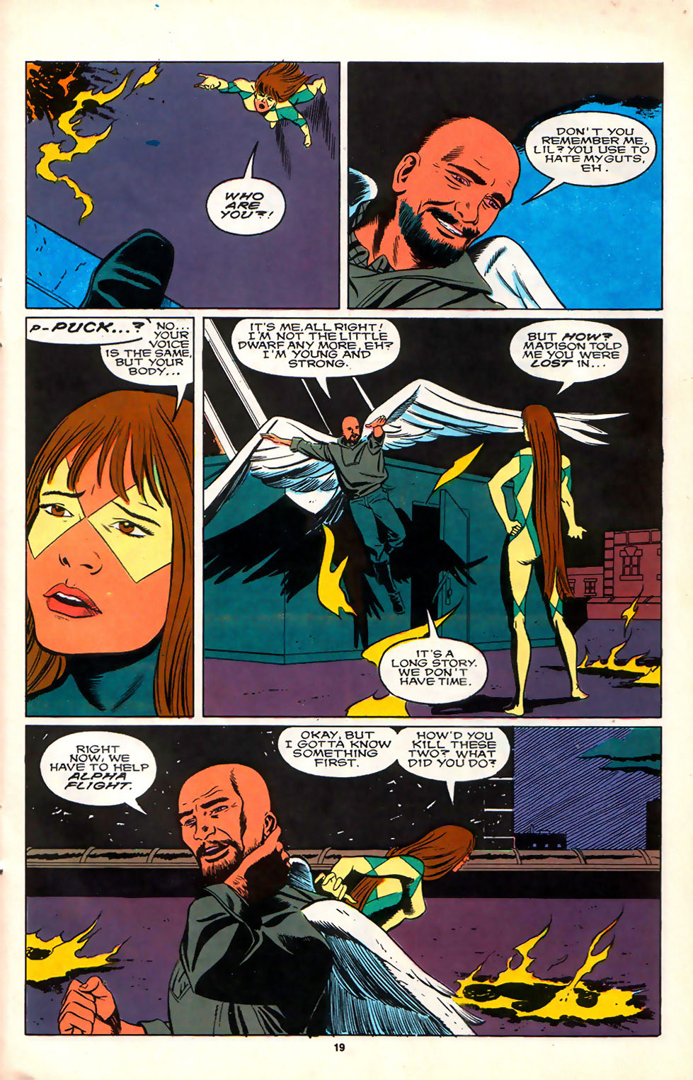 Read online Alpha Flight (1983) comic -  Issue #75 - 17