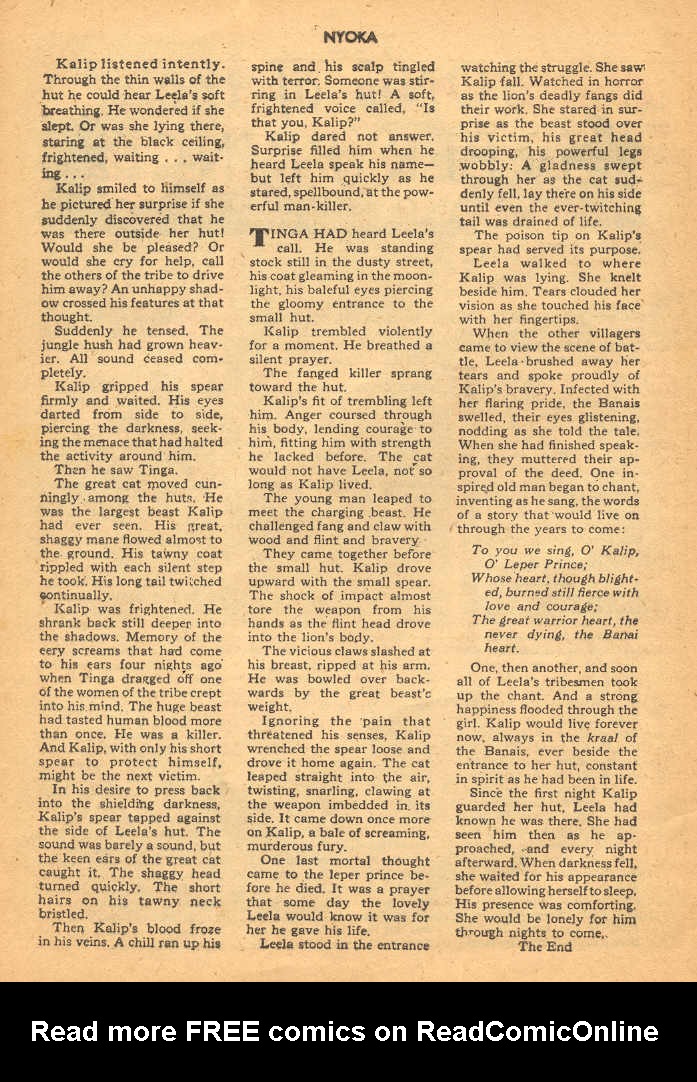 Read online Nyoka the Jungle Girl (1945) comic -  Issue #2 - 24