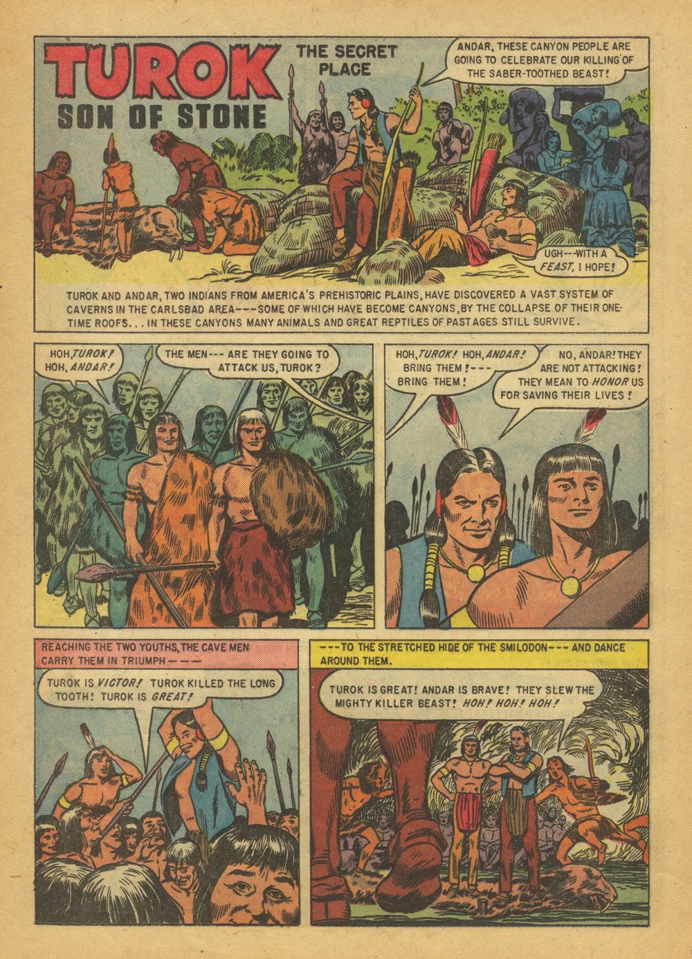 Read online Turok, Son of Stone comic -  Issue #5 - 20