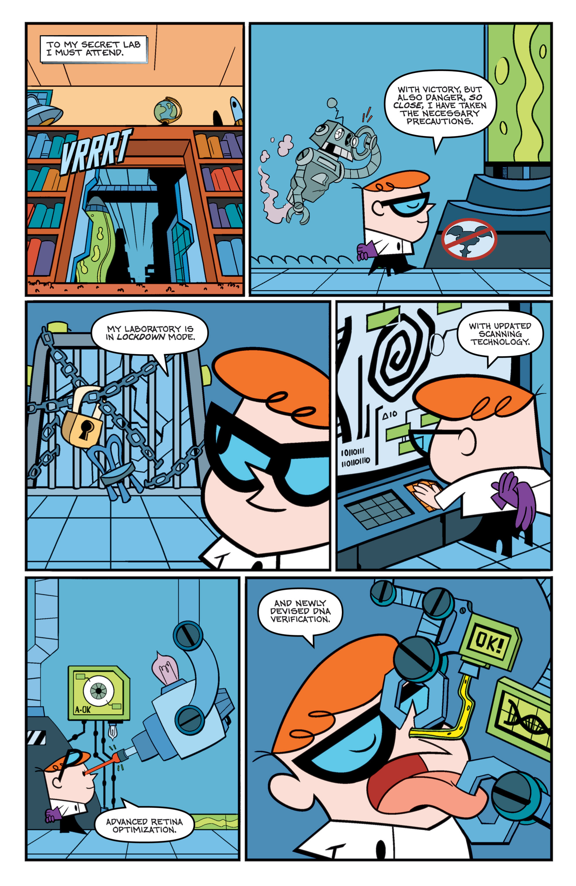 Read online Dexter's Laboratory (2014) comic -  Issue #1 - 4