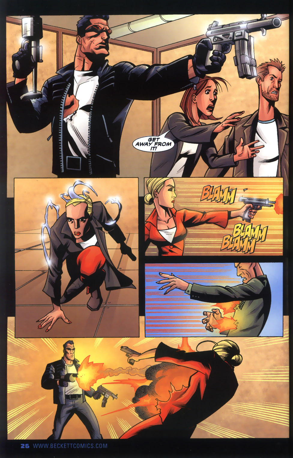 Read online Terminator 3 comic -  Issue #4 - 28