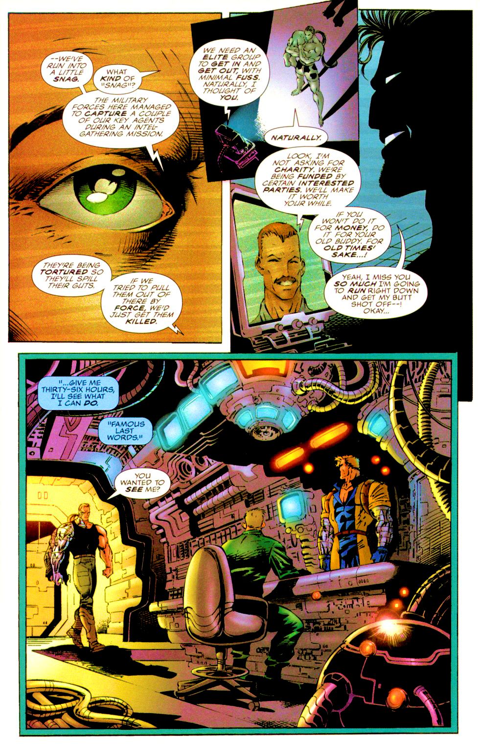 Read online Codename: Strykeforce comic -  Issue #0 - 9