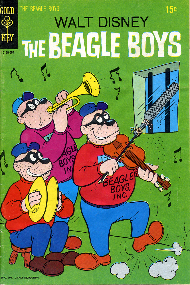 Read online Walt Disney THE BEAGLE BOYS comic -  Issue #9 - 1
