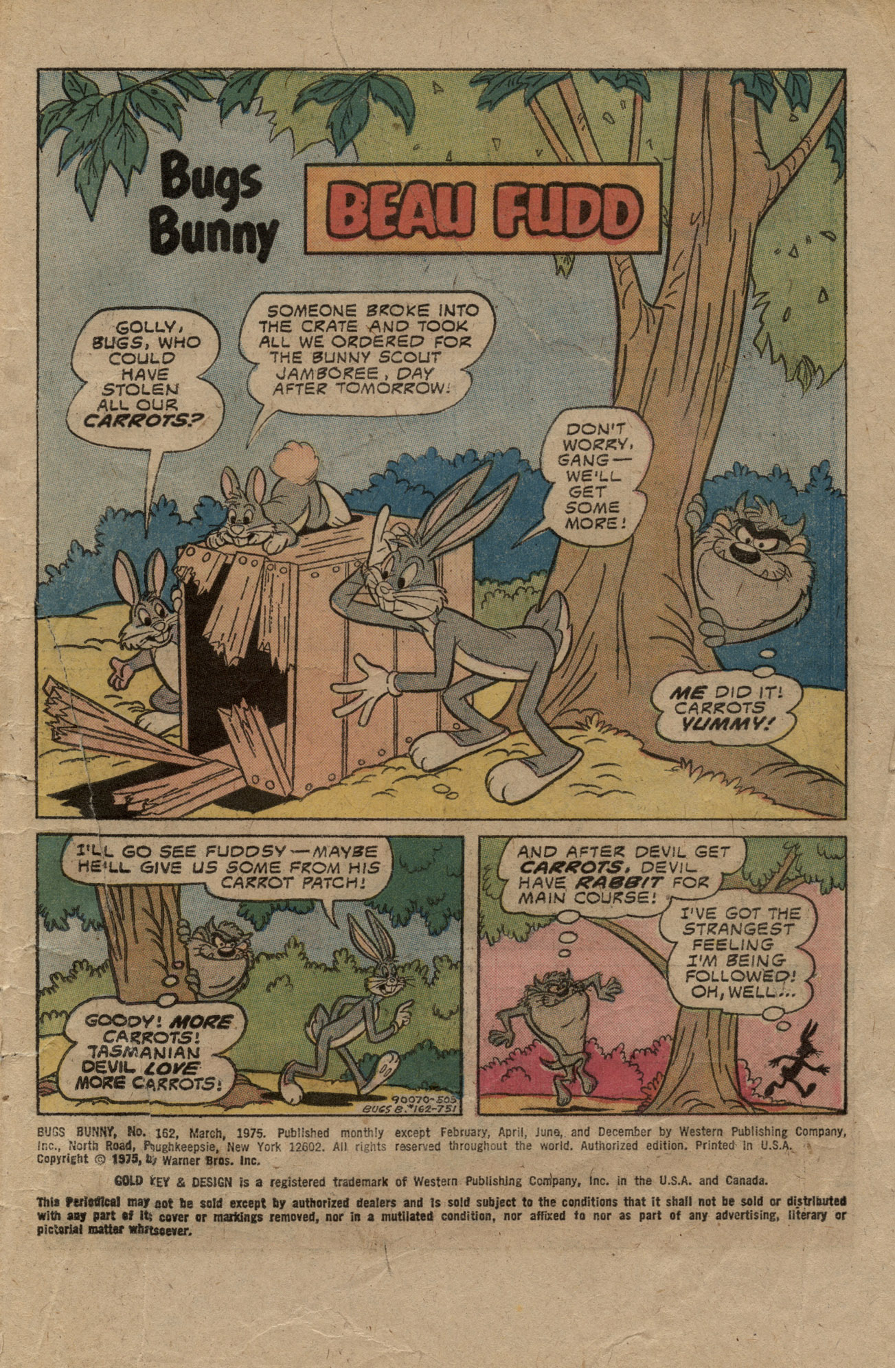 Read online Bugs Bunny comic -  Issue #162 - 3