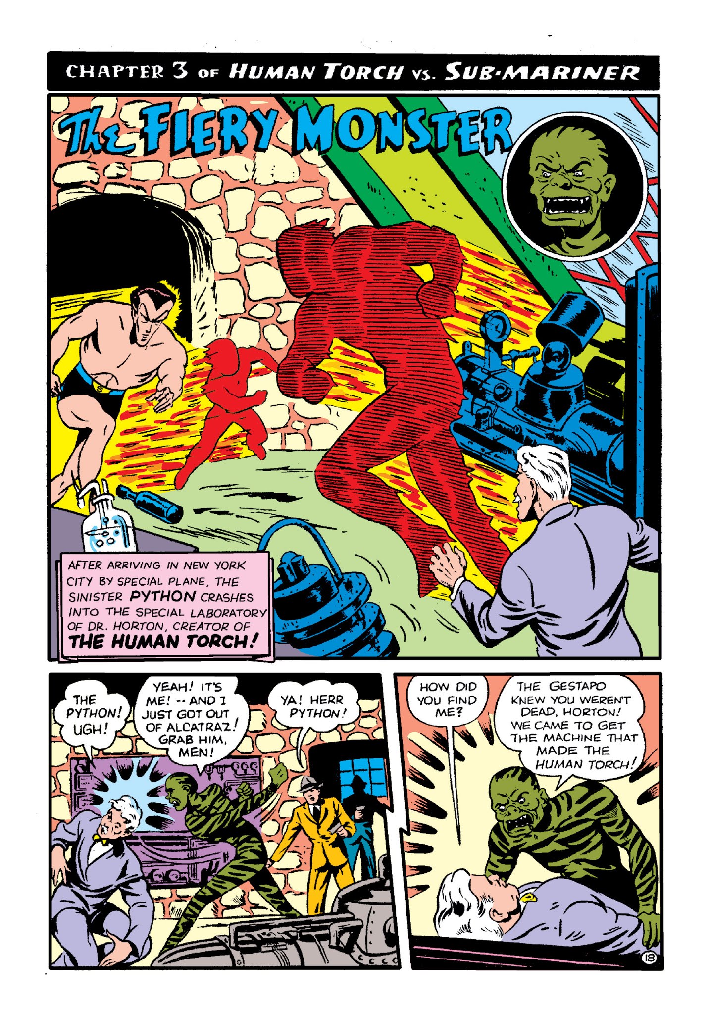 Read online Marvel Masterworks: Golden Age Human Torch comic -  Issue # TPB 2 (Part 3) - 25