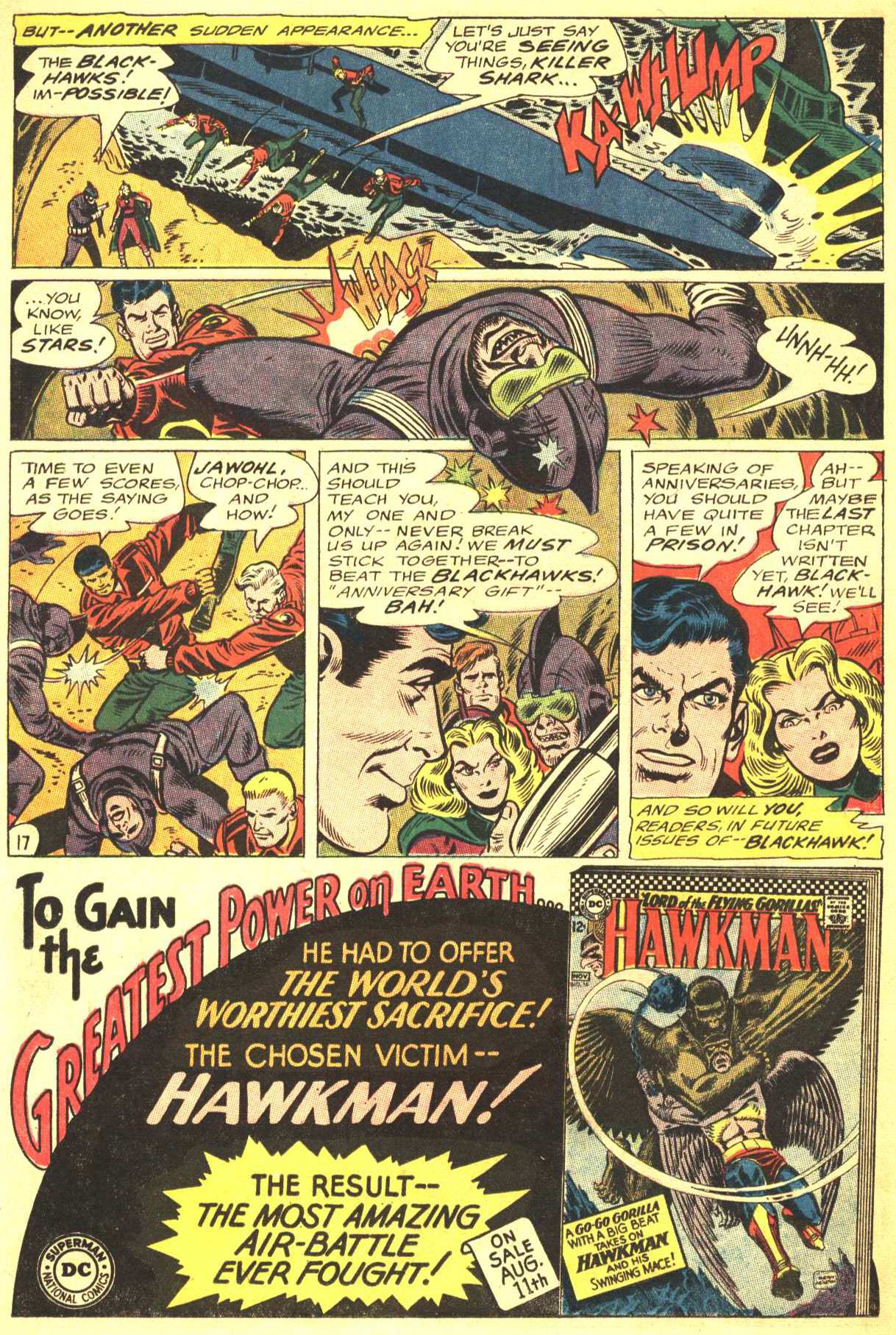 Blackhawk (1957) Issue #225 #117 - English 18