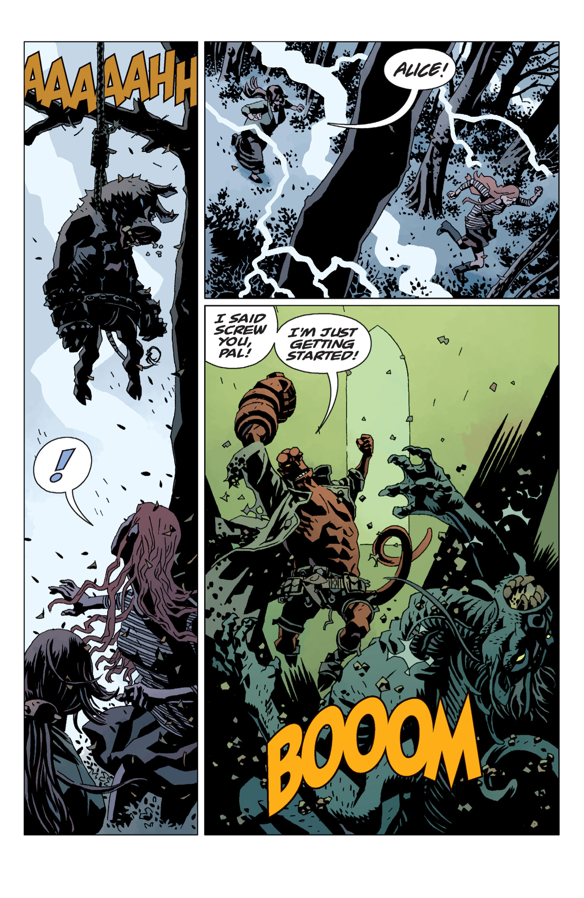 Read online Hellboy comic -  Issue #12 - 120