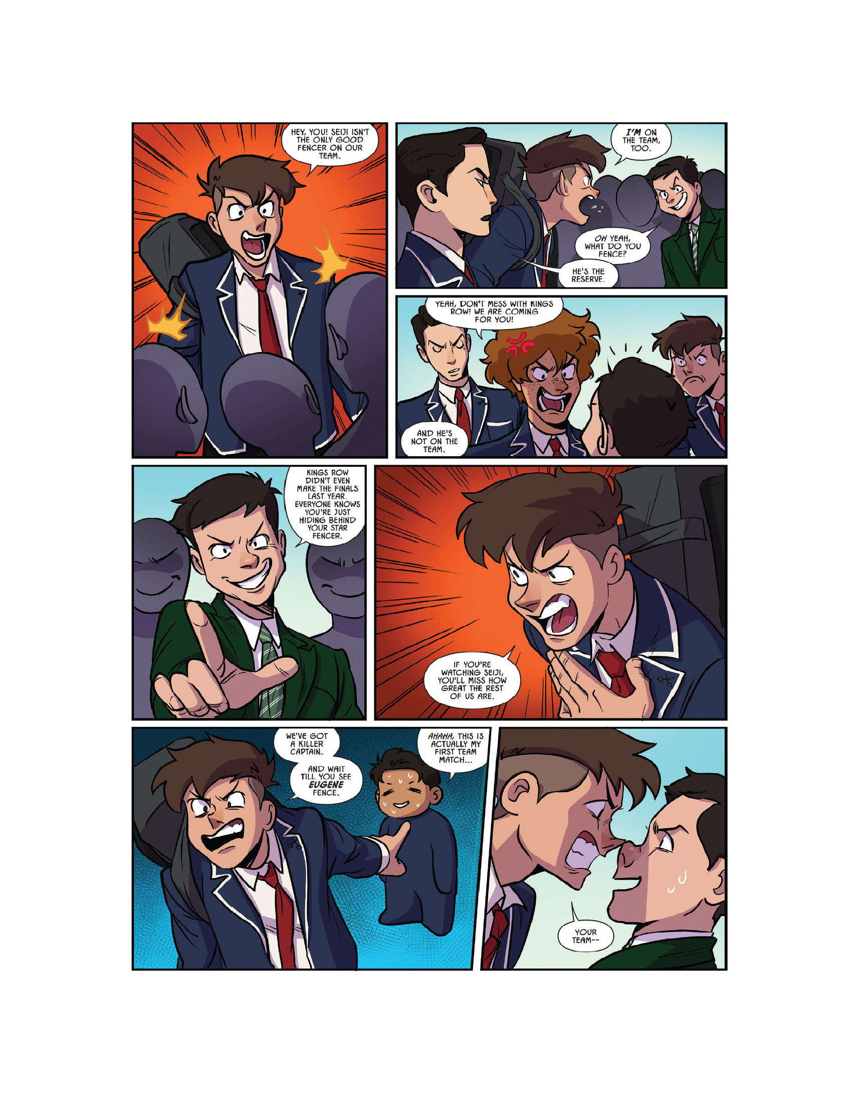 Read online Fence comic -  Issue #14 - 11