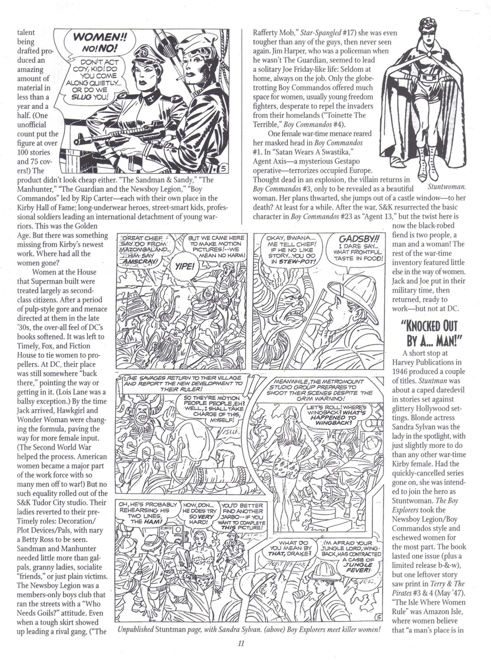 Read online The Jack Kirby Collector comic -  Issue #20 - 11