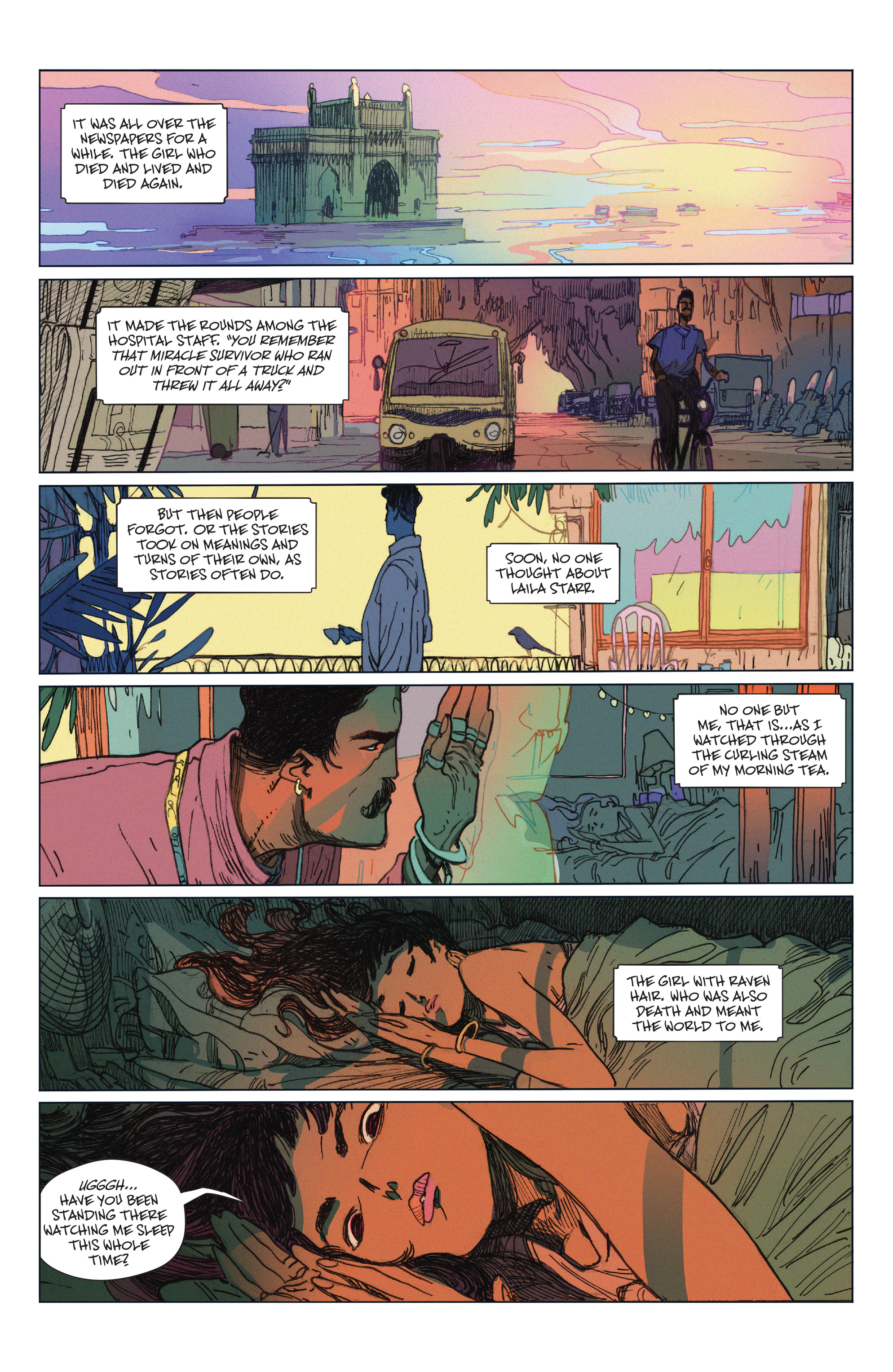 Read online The Many Deaths of Laila Starr comic -  Issue #1 - 22