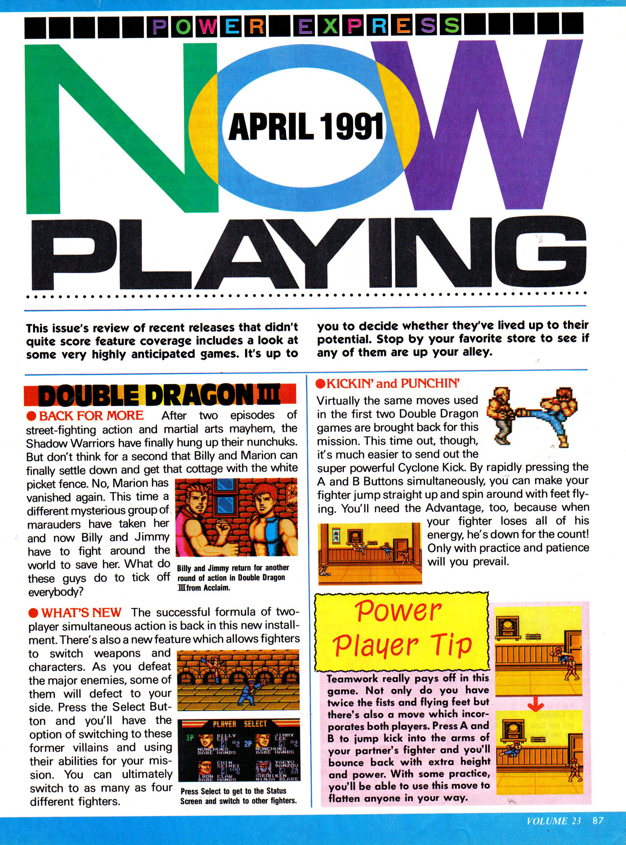 Read online Nintendo Power comic -  Issue #23 - 94