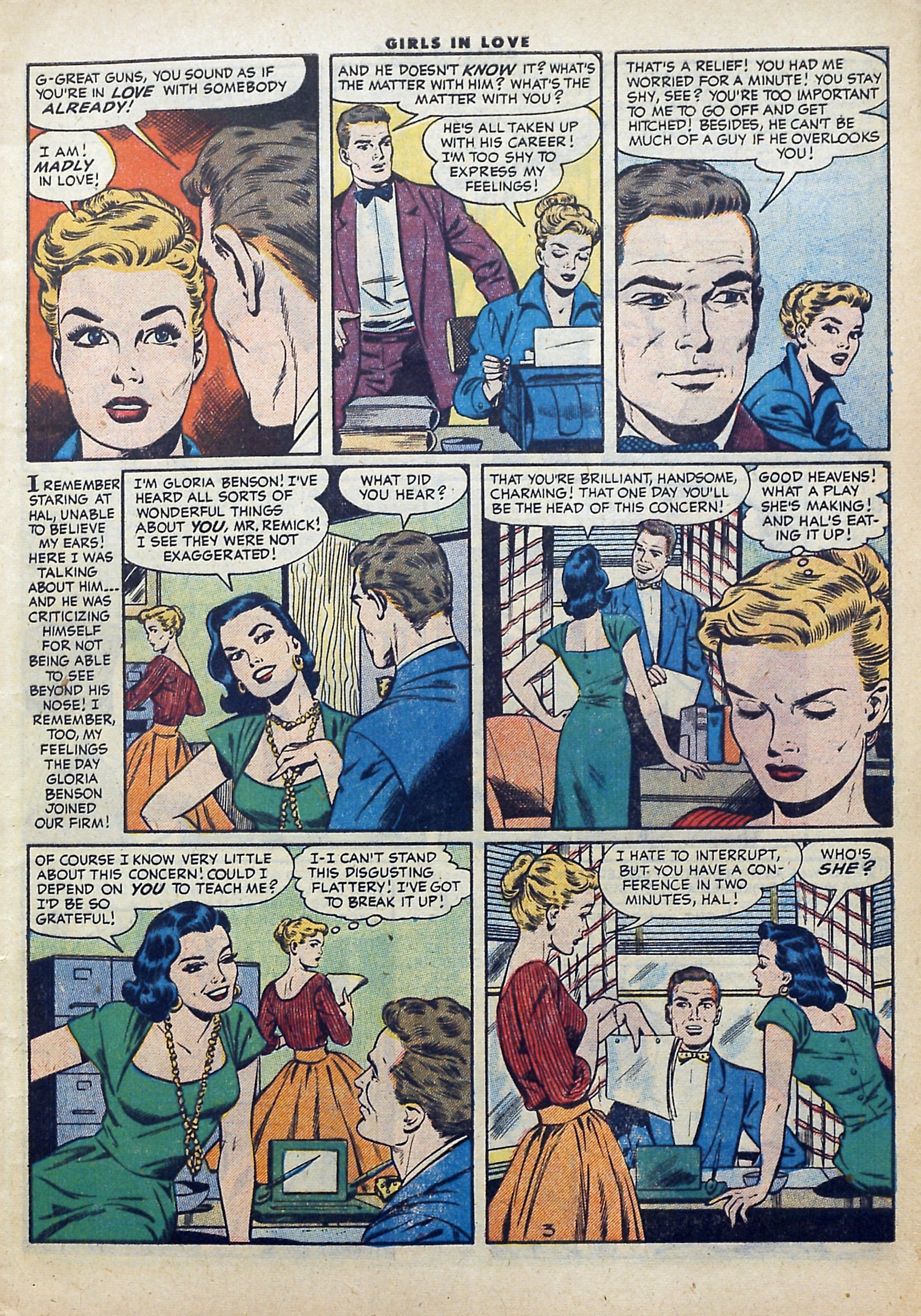 Read online Girls in Love (1955) comic -  Issue #57 - 5