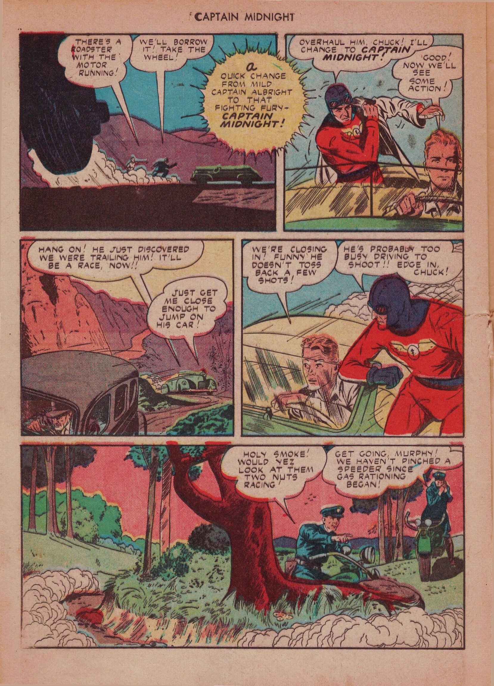 Read online Captain Midnight (1942) comic -  Issue #15 - 36