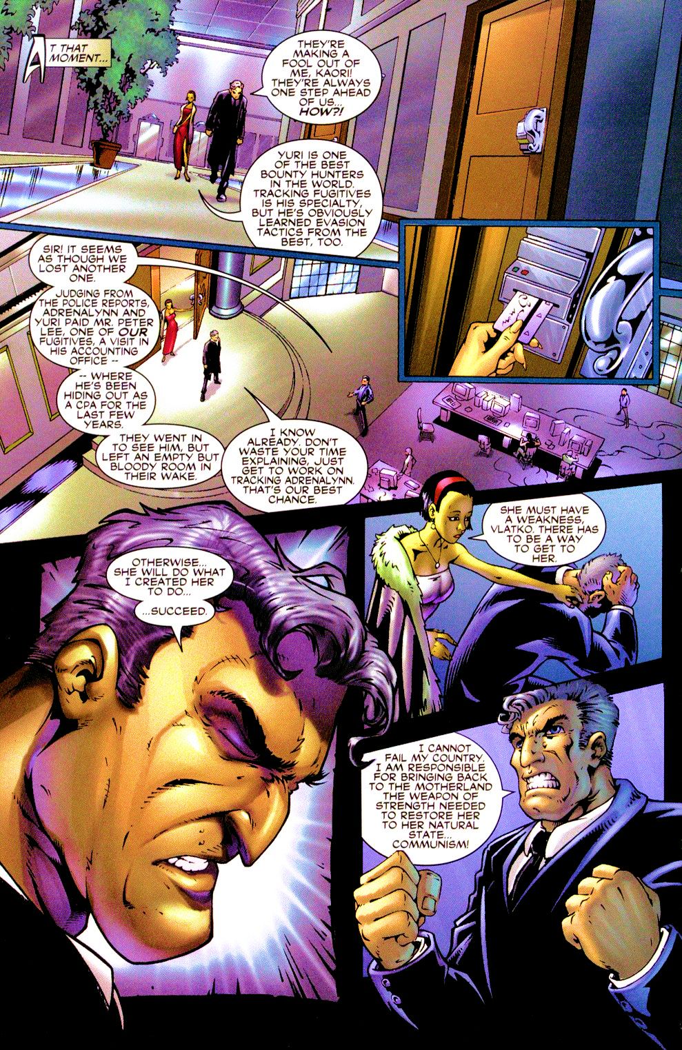 Read online Adrenalynn: Weapon of War comic -  Issue #3 - 8