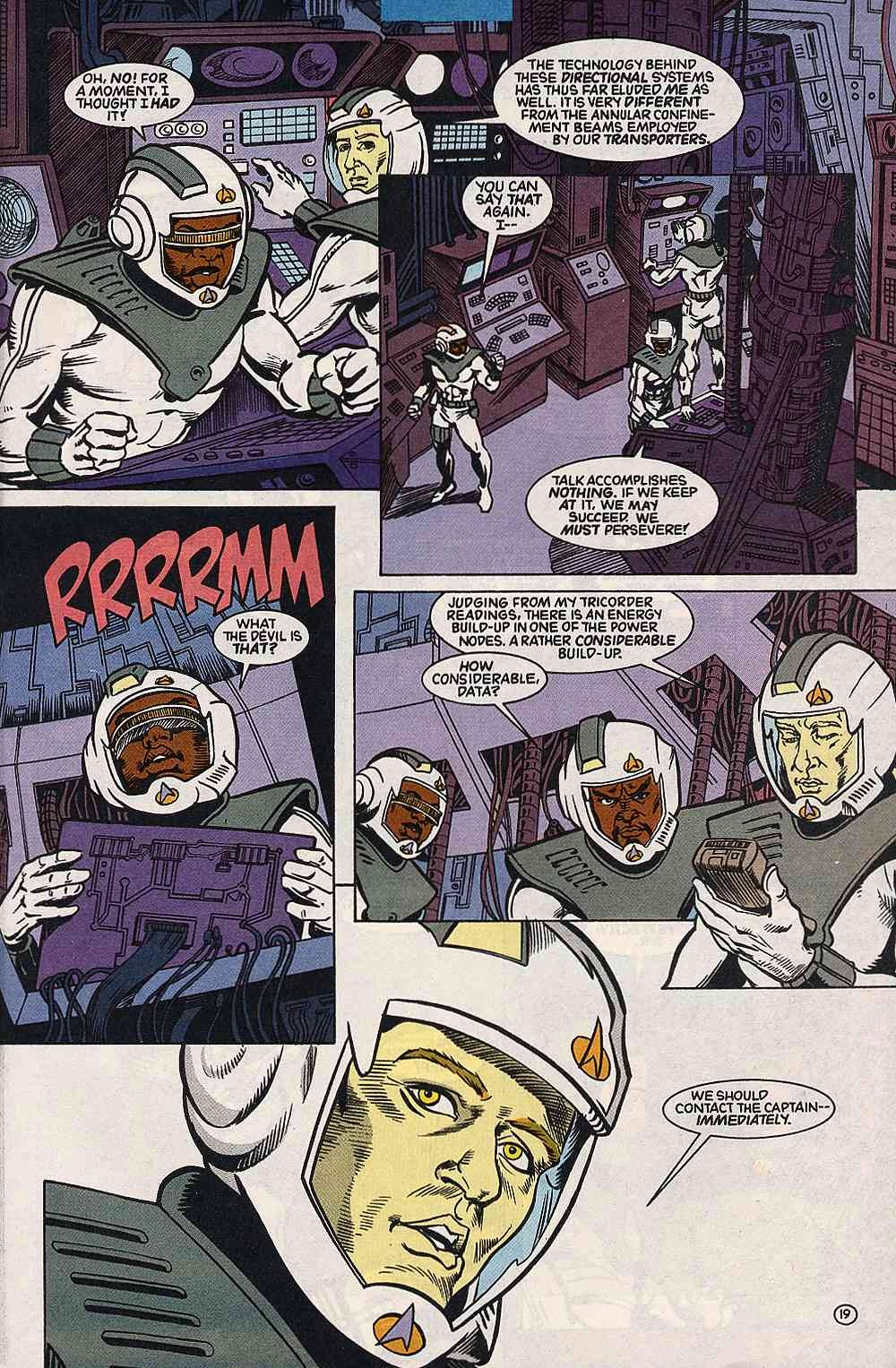 Read online Star Trek: The Next Generation (1989) comic -  Issue #41 - 20