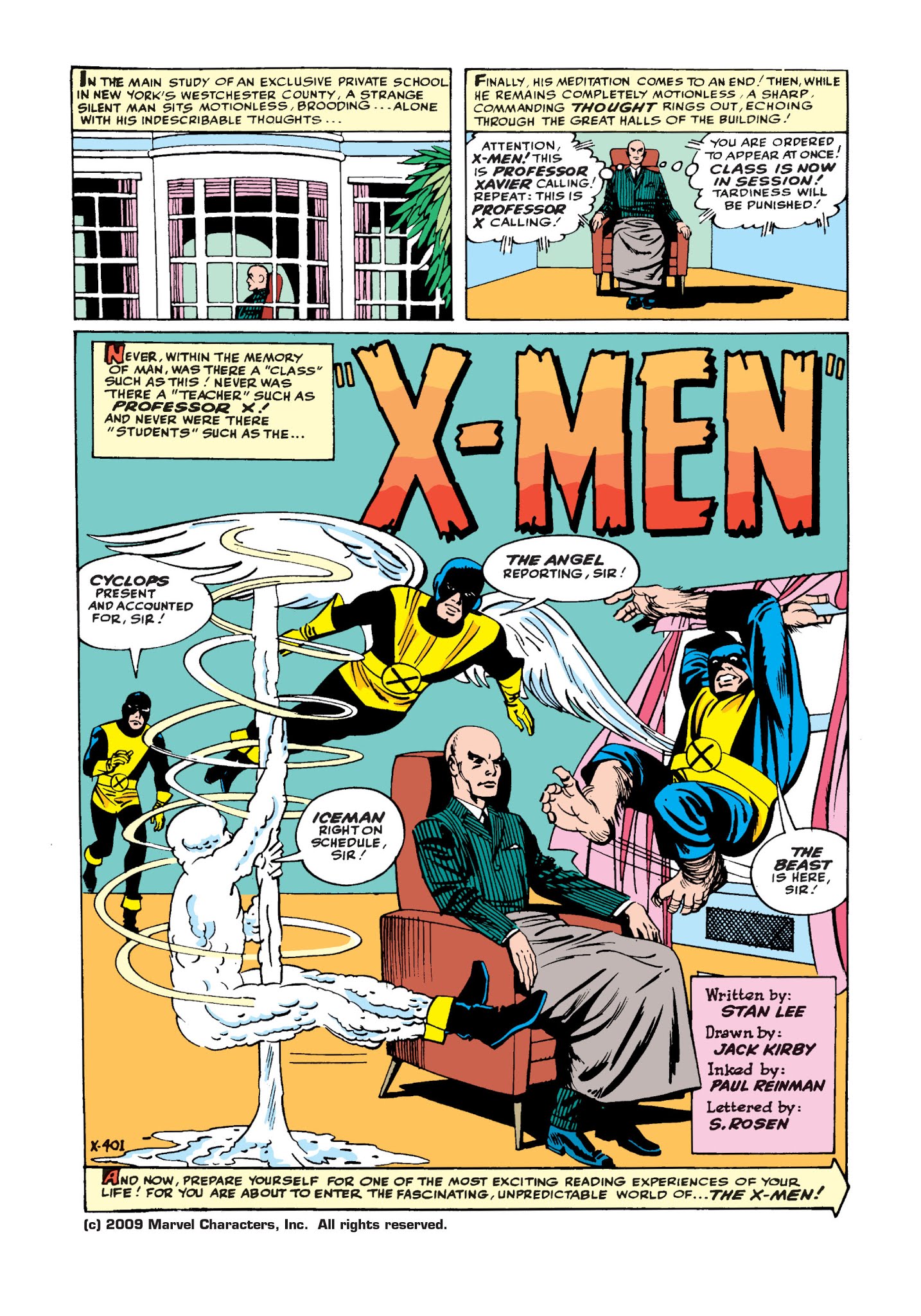 Read online Marvel Masterworks: The X-Men comic -  Issue # TPB 1 (Part 1) - 4
