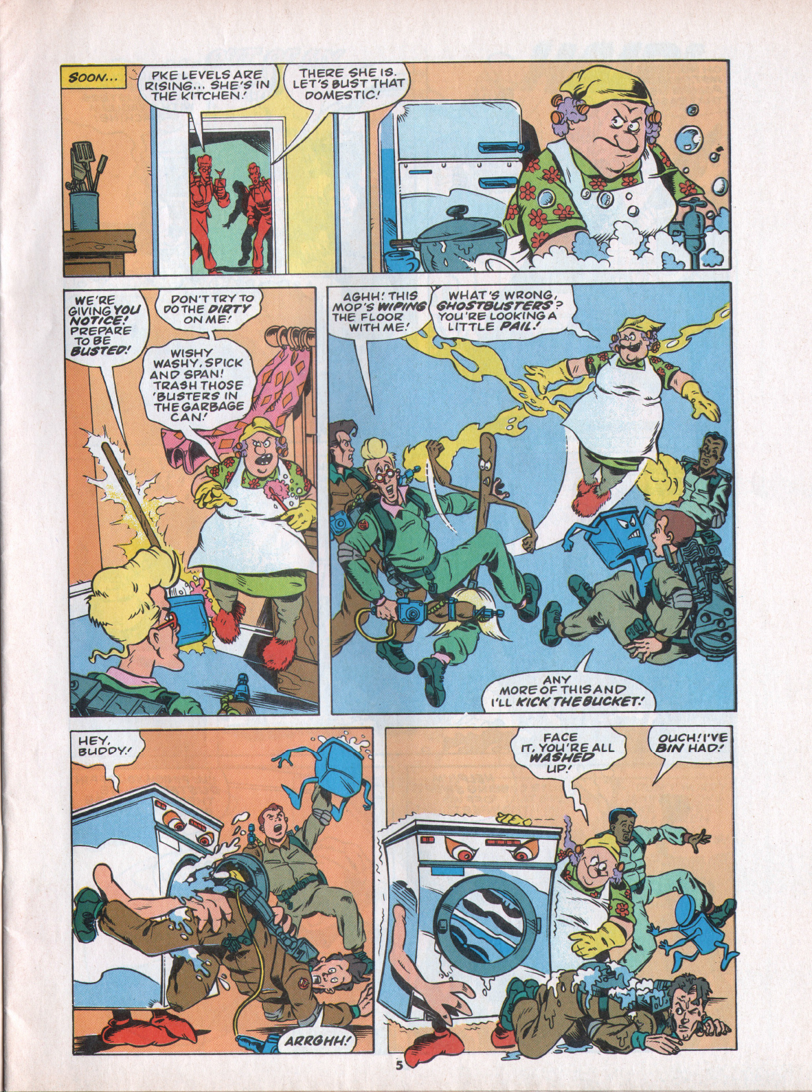 Read online The Real Ghostbusters comic -  Issue #96 - 5