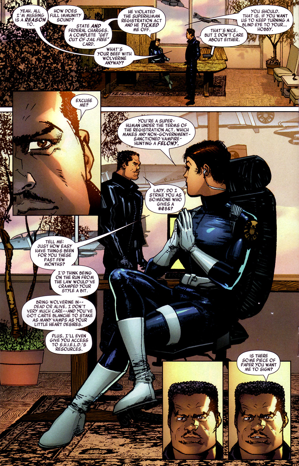 Read online Blade (2006) comic -  Issue #5 - 12
