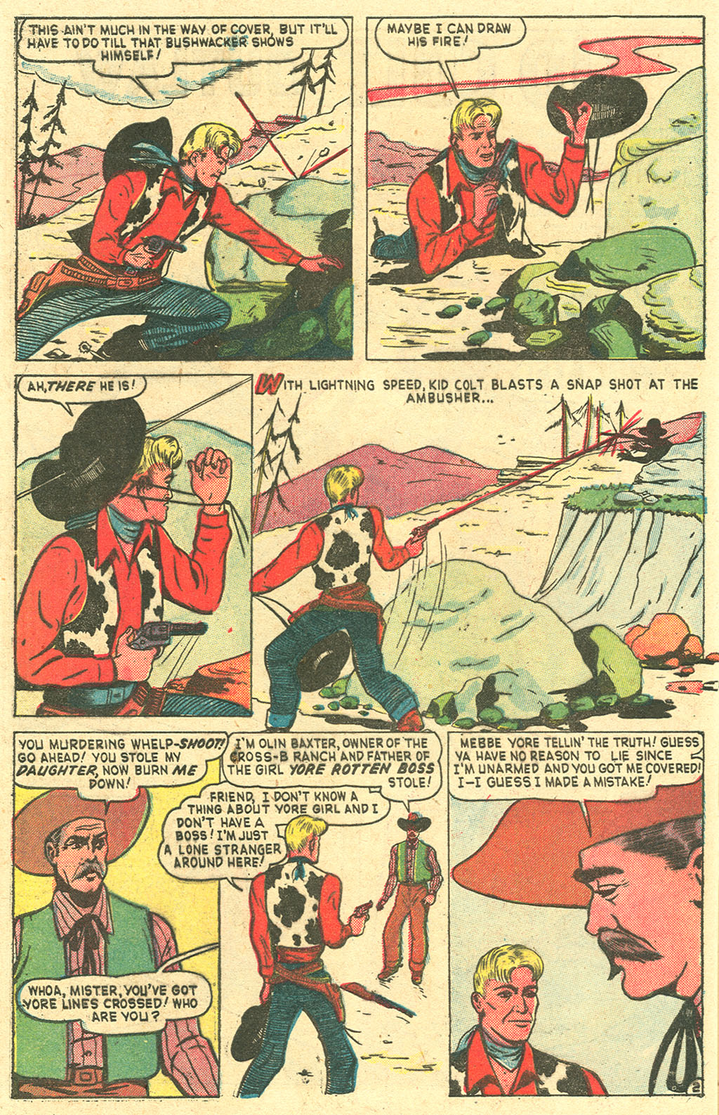 Read online Kid Colt Outlaw comic -  Issue #1 - 40