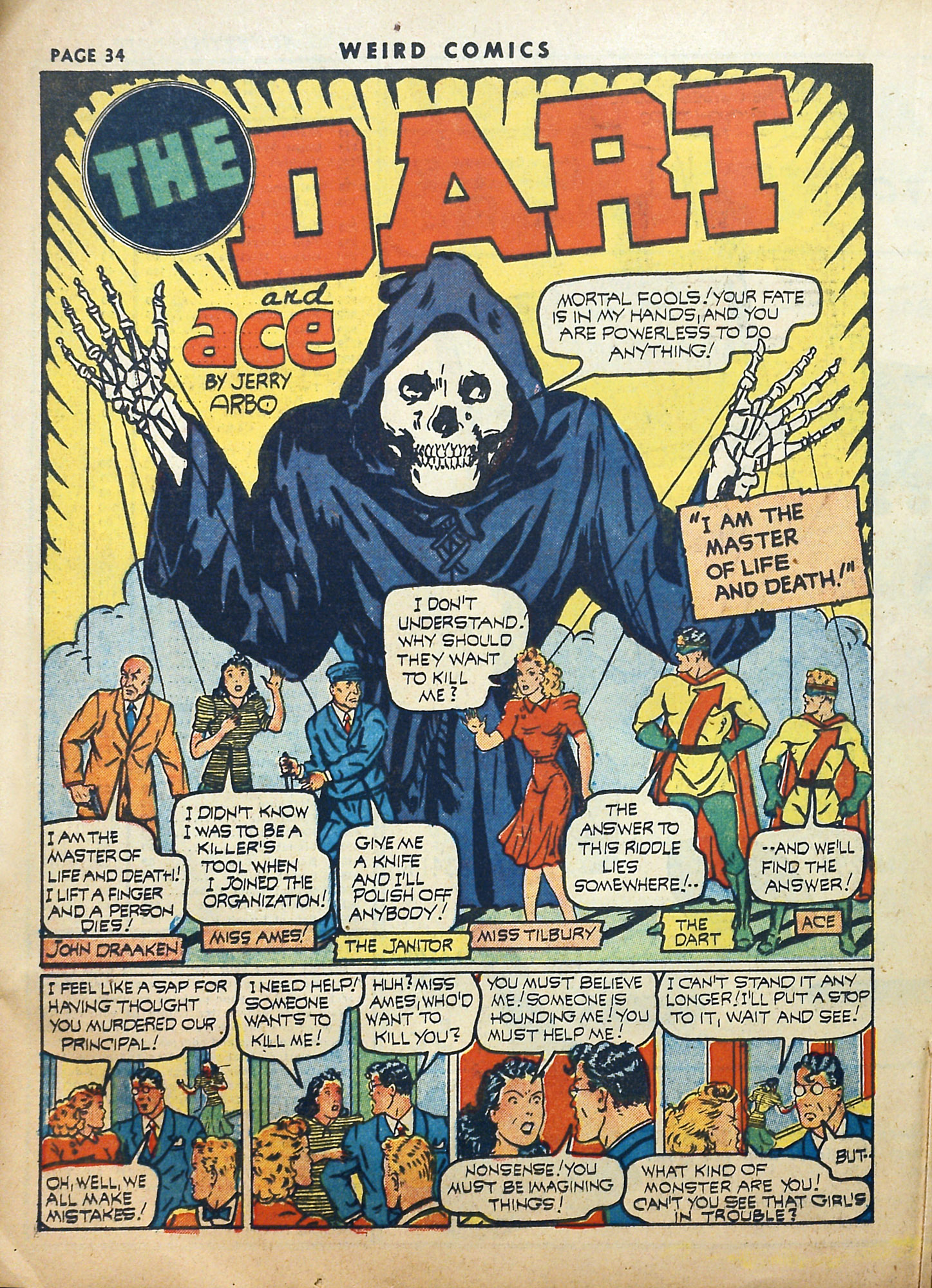 Read online Weird Comics comic -  Issue #20 - 35