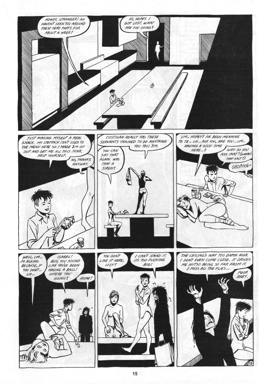 Read online Love and Rockets (1982) comic -  Issue #4 - 17