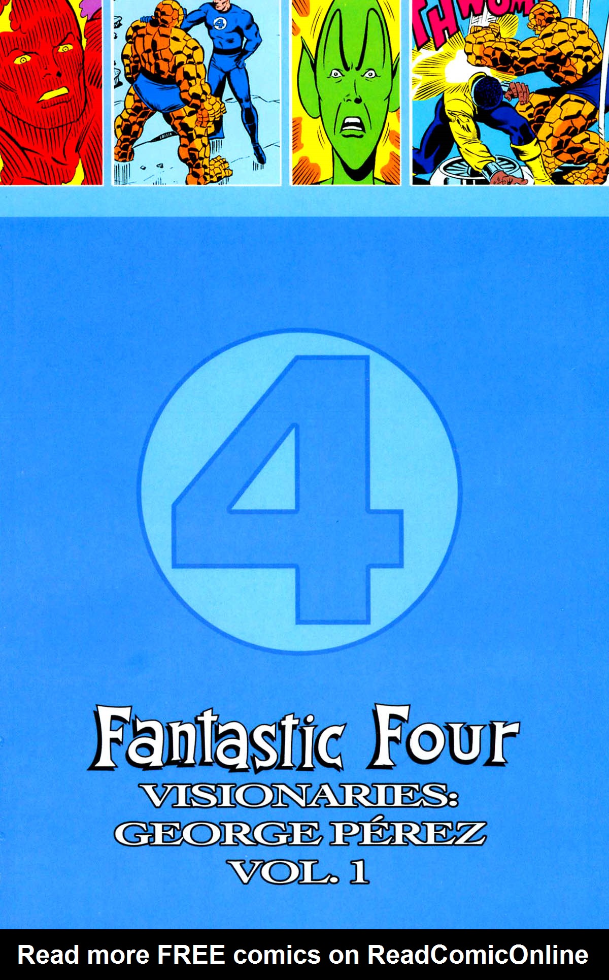 Read online Fantastic Four Visionaries: George Perez comic -  Issue # TPB 1 (Part 1) - 2