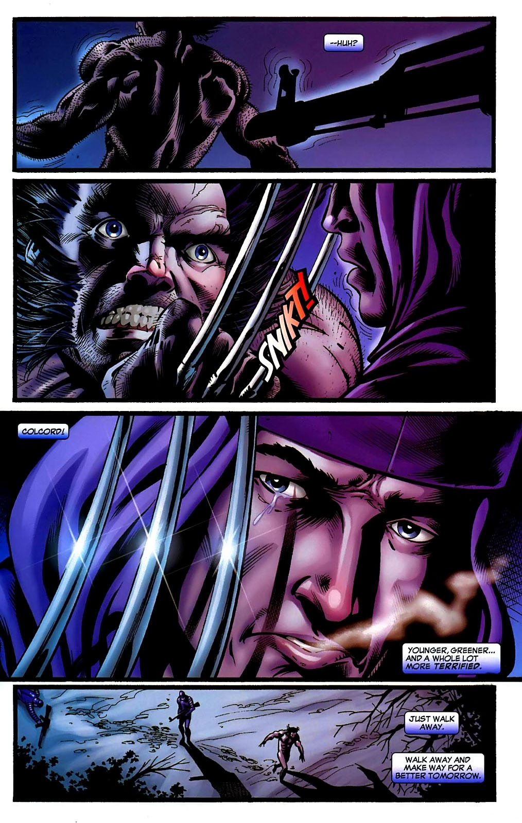 Read online Weapon X: Days of Future Now comic -  Issue #5 - 20