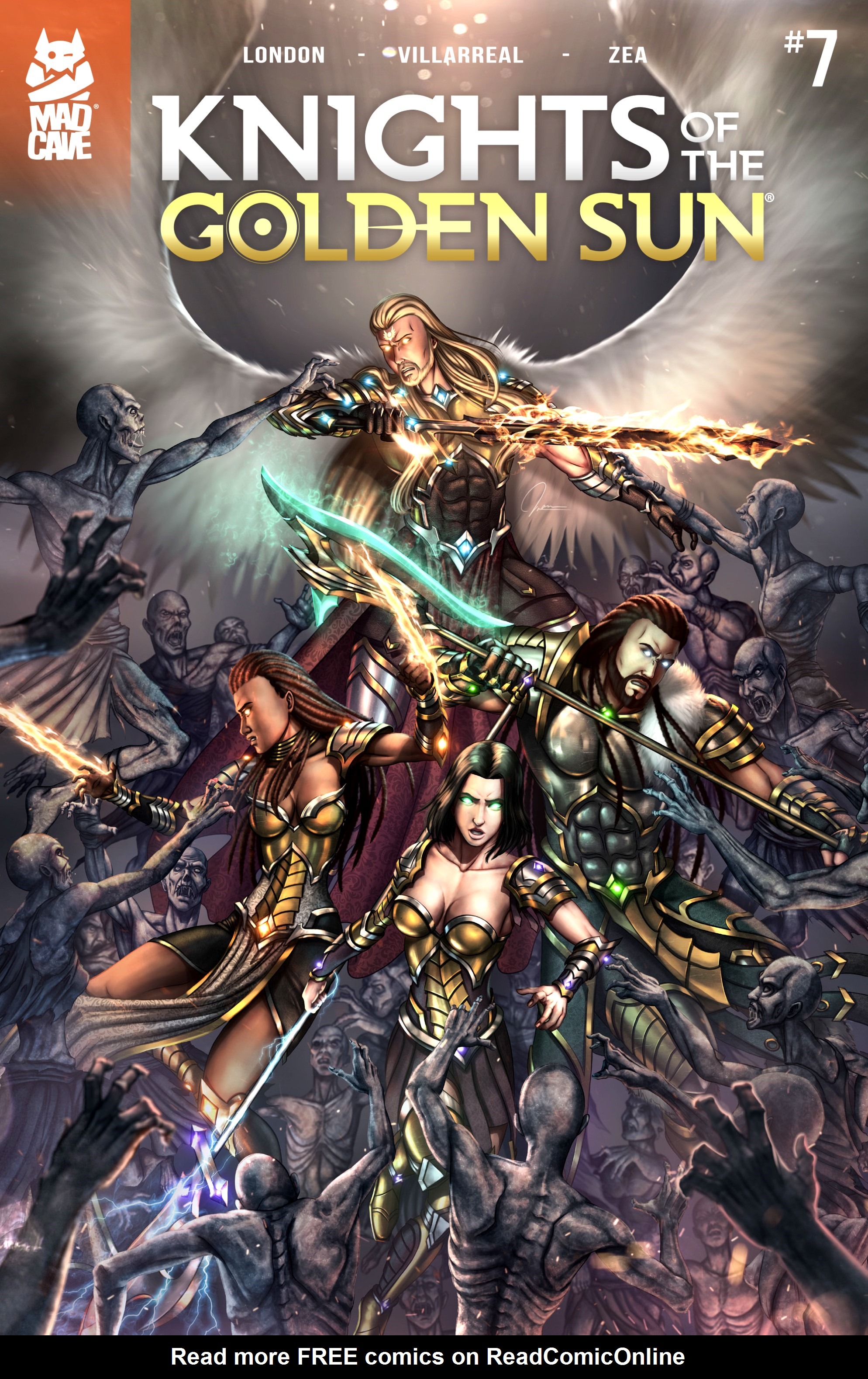 Read online Knights of the Golden Sun comic -  Issue #7 - 1