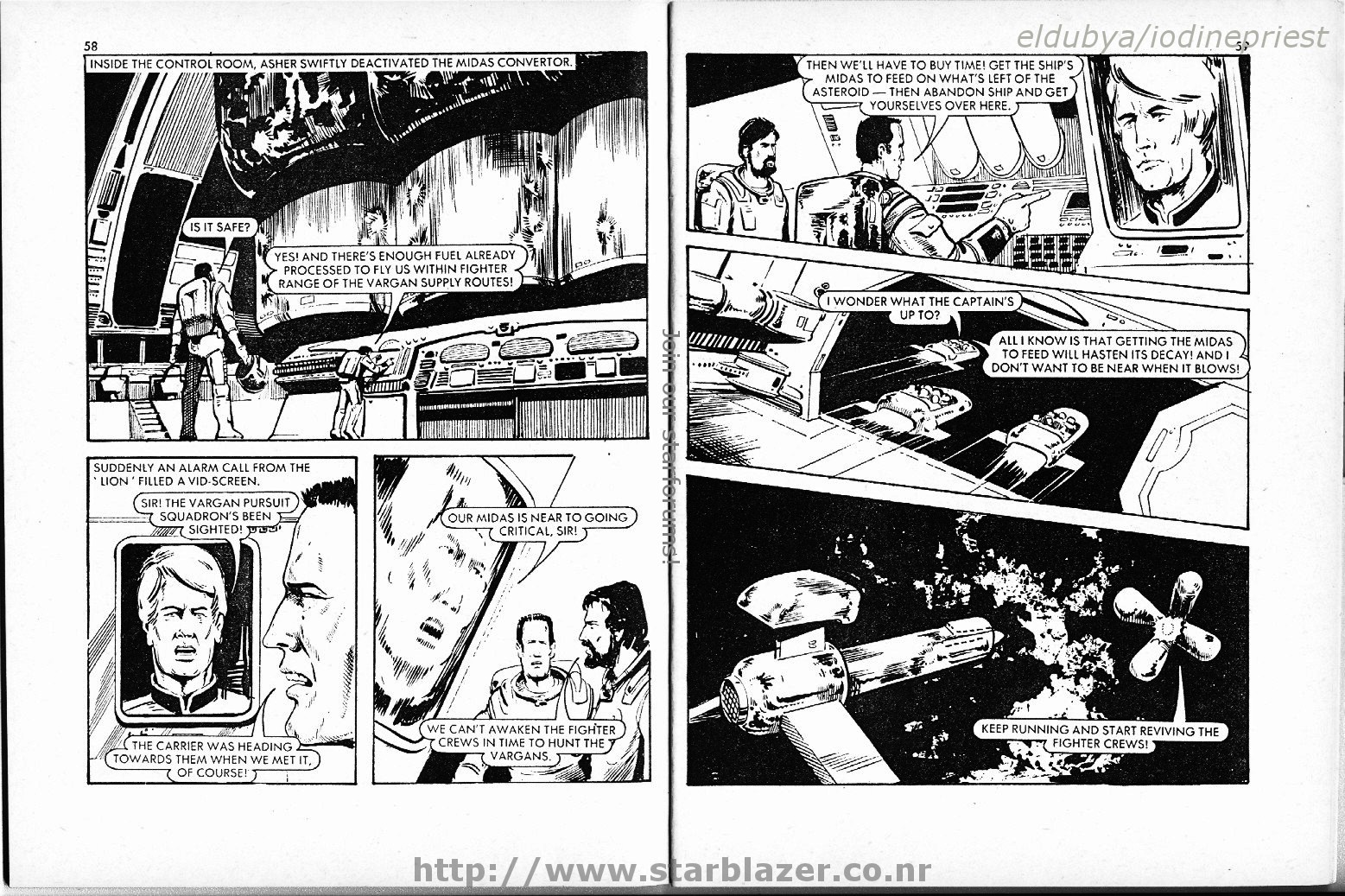 Read online Starblazer comic -  Issue #93 - 31