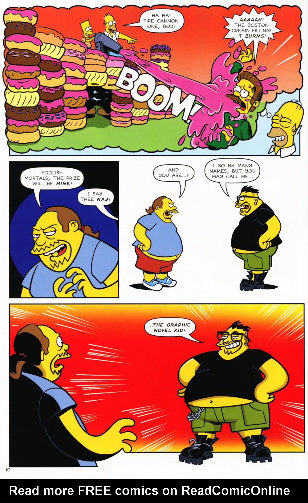 Read online Bongo Comics presents Comic Book Guy: The Comic Book comic -  Issue #1 - 18