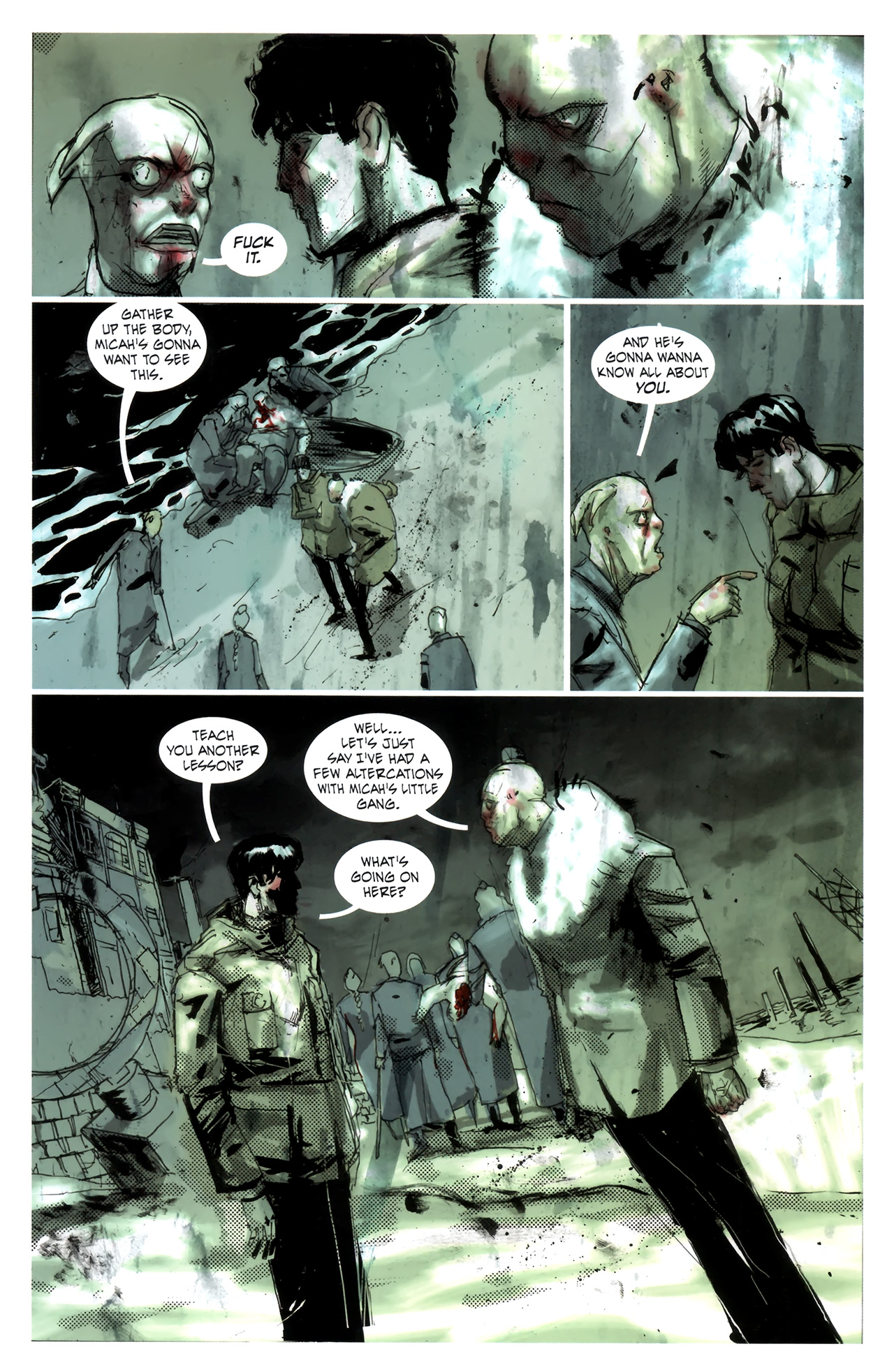 Read online Green Wake comic -  Issue #6 - 21