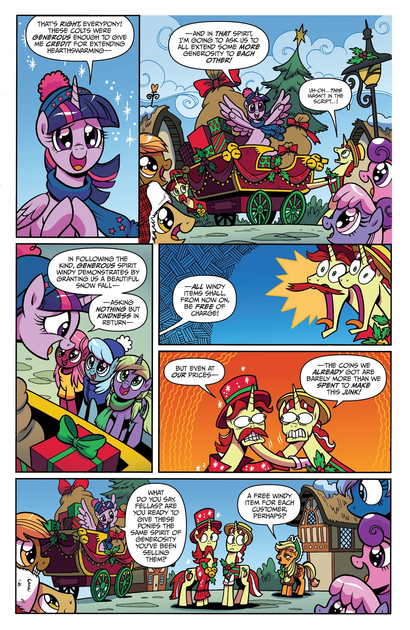 Read online My Little Pony: Friendship is Magic comic -  Issue # _Holiday Special 2017 - 18