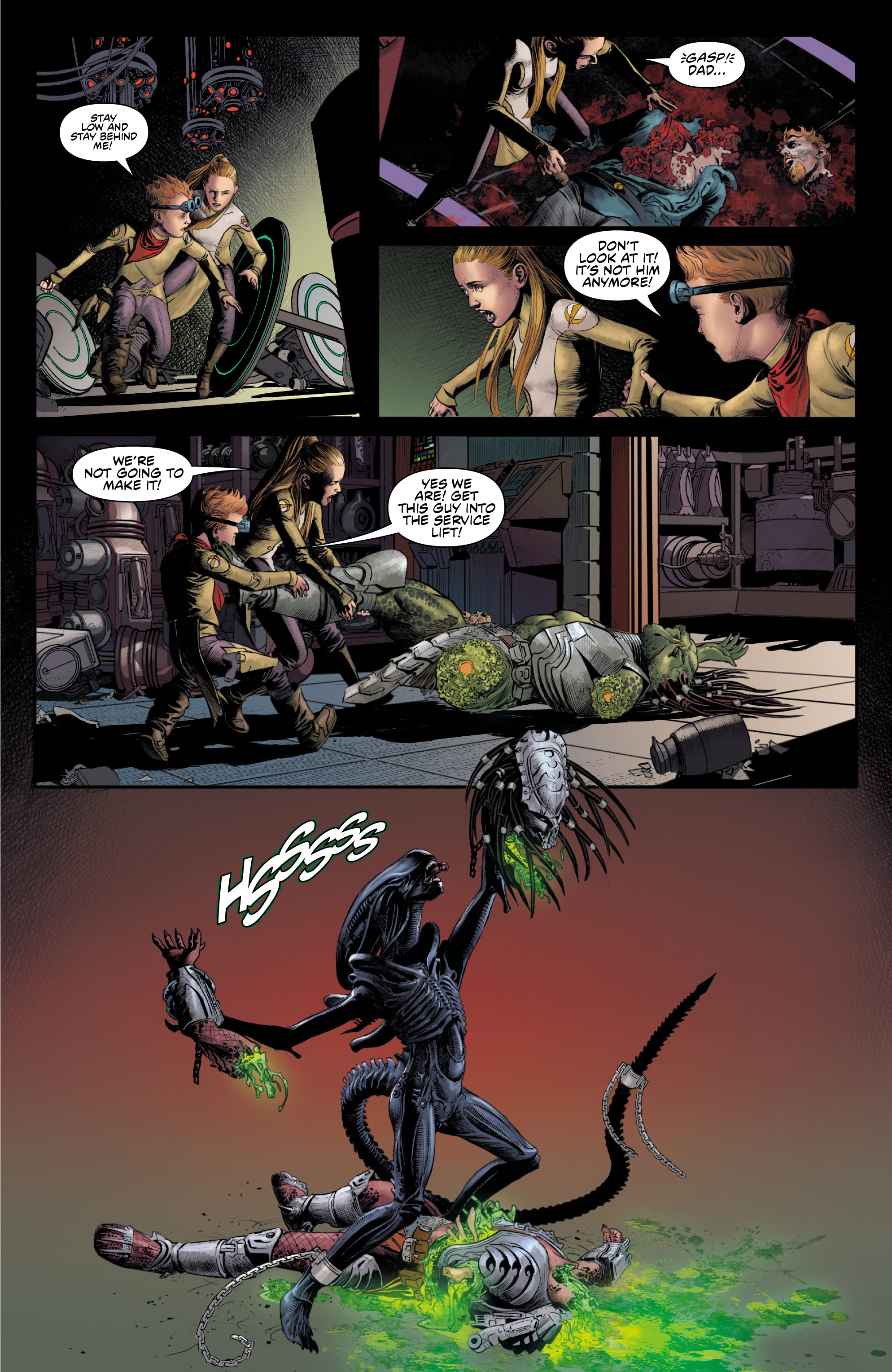 Read online Alien vs. Predator: Thicker Than Blood comic -  Issue # _TPB - 47