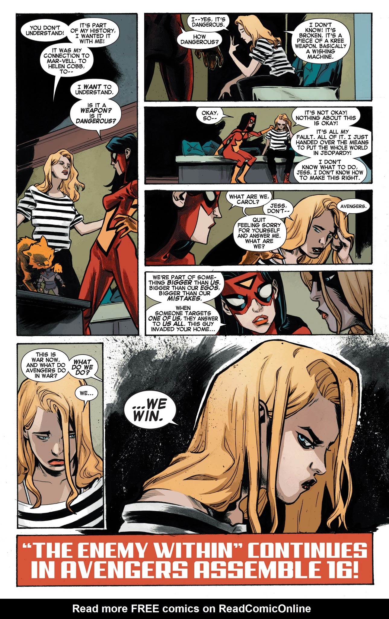 Read online Avengers: The Enemy Within comic -  Issue # Full - 22