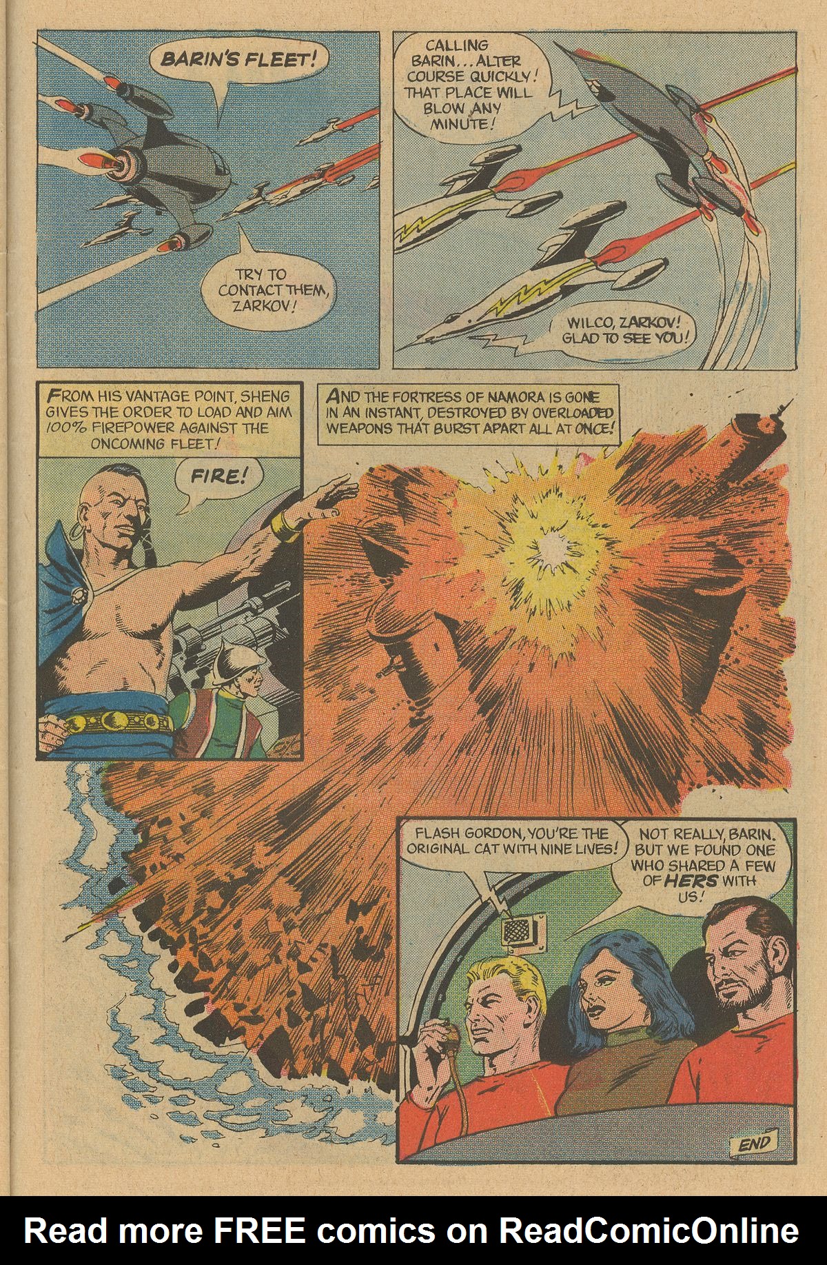 Read online Flash Gordon (1969) comic -  Issue #12 - 31