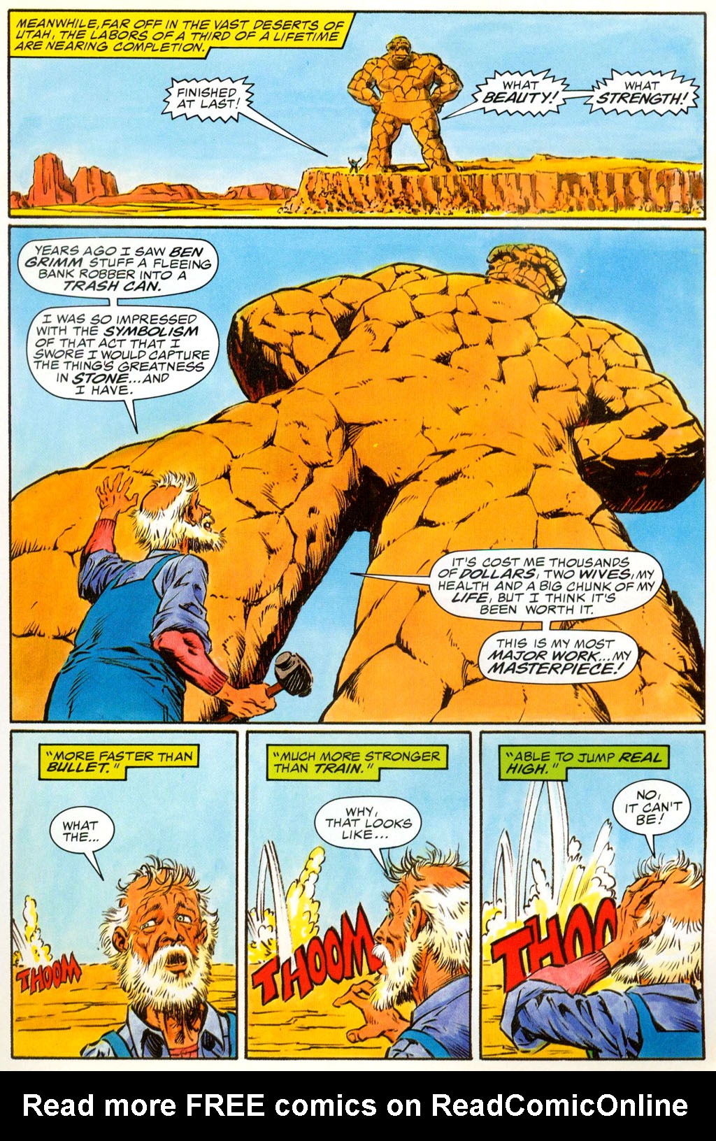 Read online Marvel Graphic Novel comic -  Issue #29 - Hulk & Thing - The Big Change - 8
