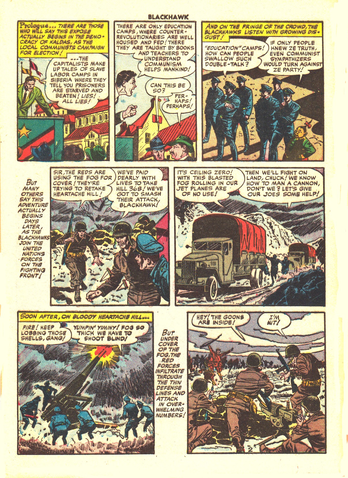 Read online Blackhawk (1957) comic -  Issue #57 - 4