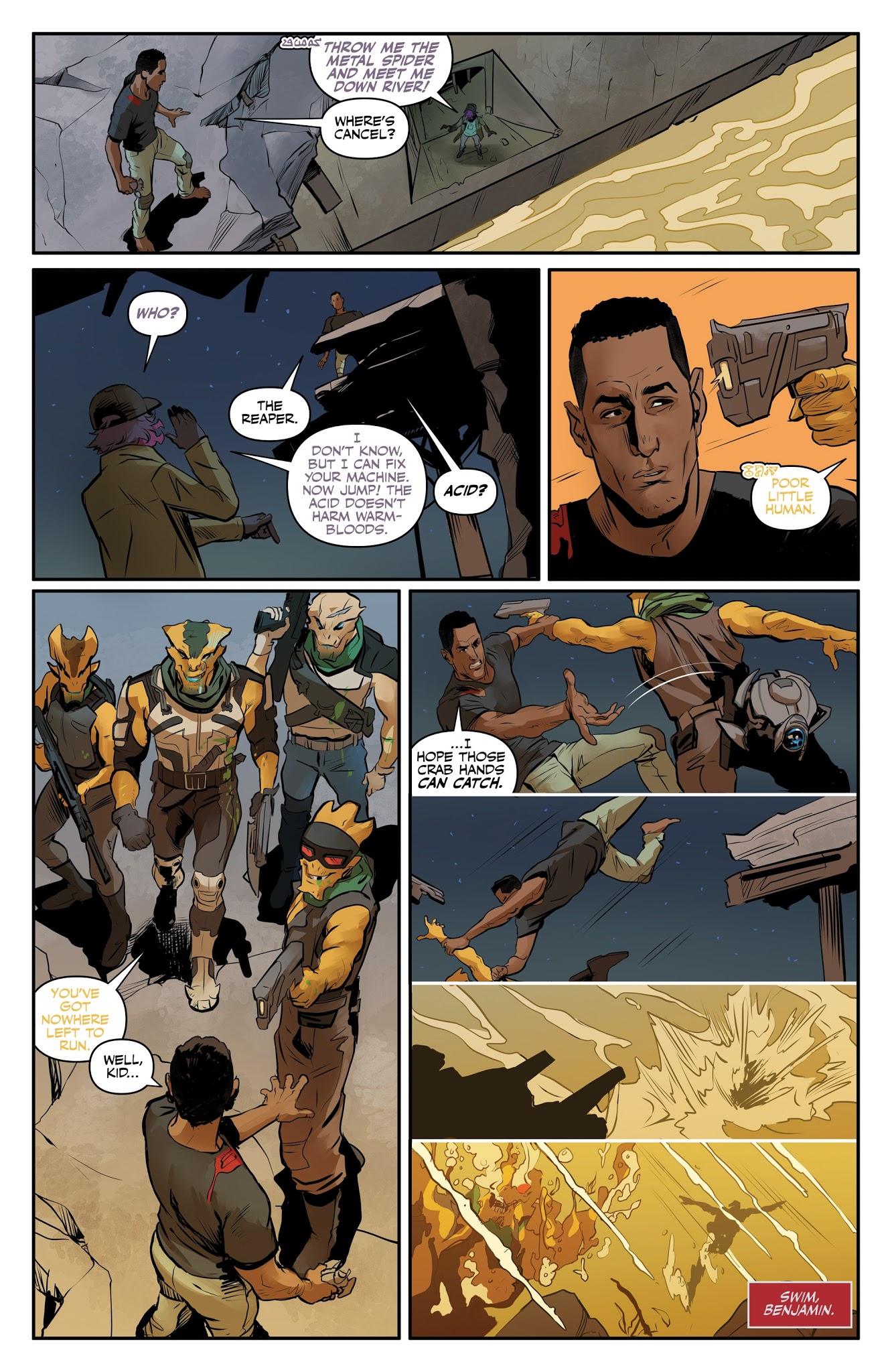 Read online Alien Bounty Hunter comic -  Issue #3 - 8