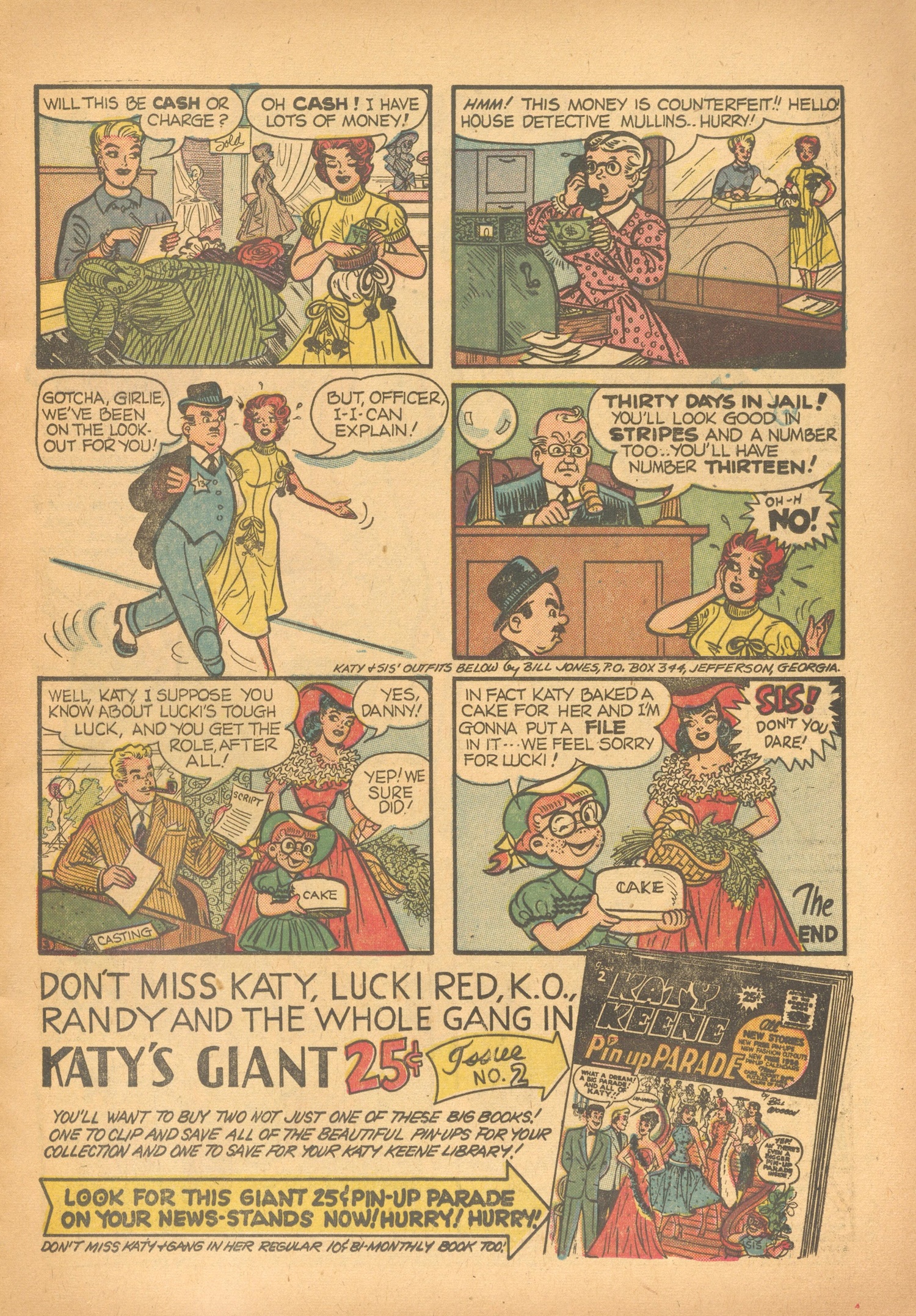 Read online Katy Keene Fashion Book comic -  Issue #2 - 13