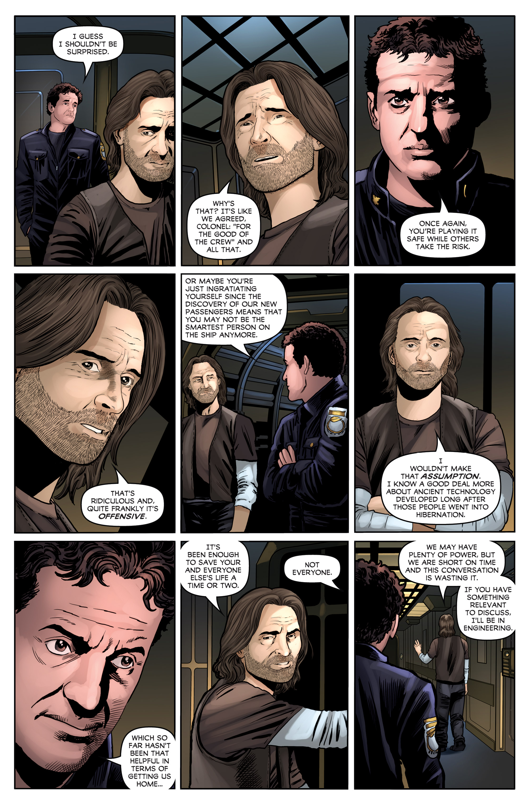 Read online Stargate Universe comic -  Issue #4 - 8