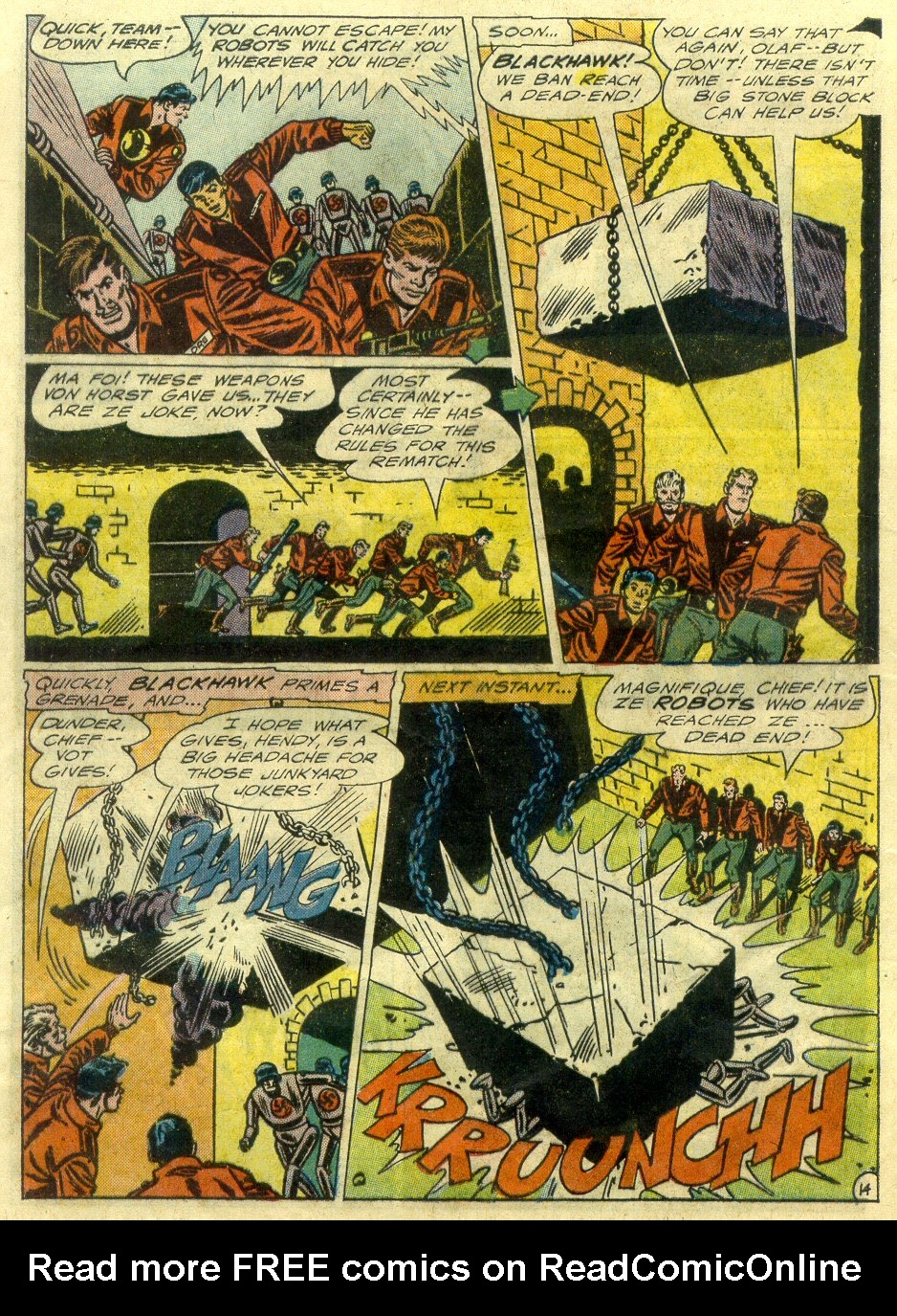 Read online Blackhawk (1957) comic -  Issue #213 - 20