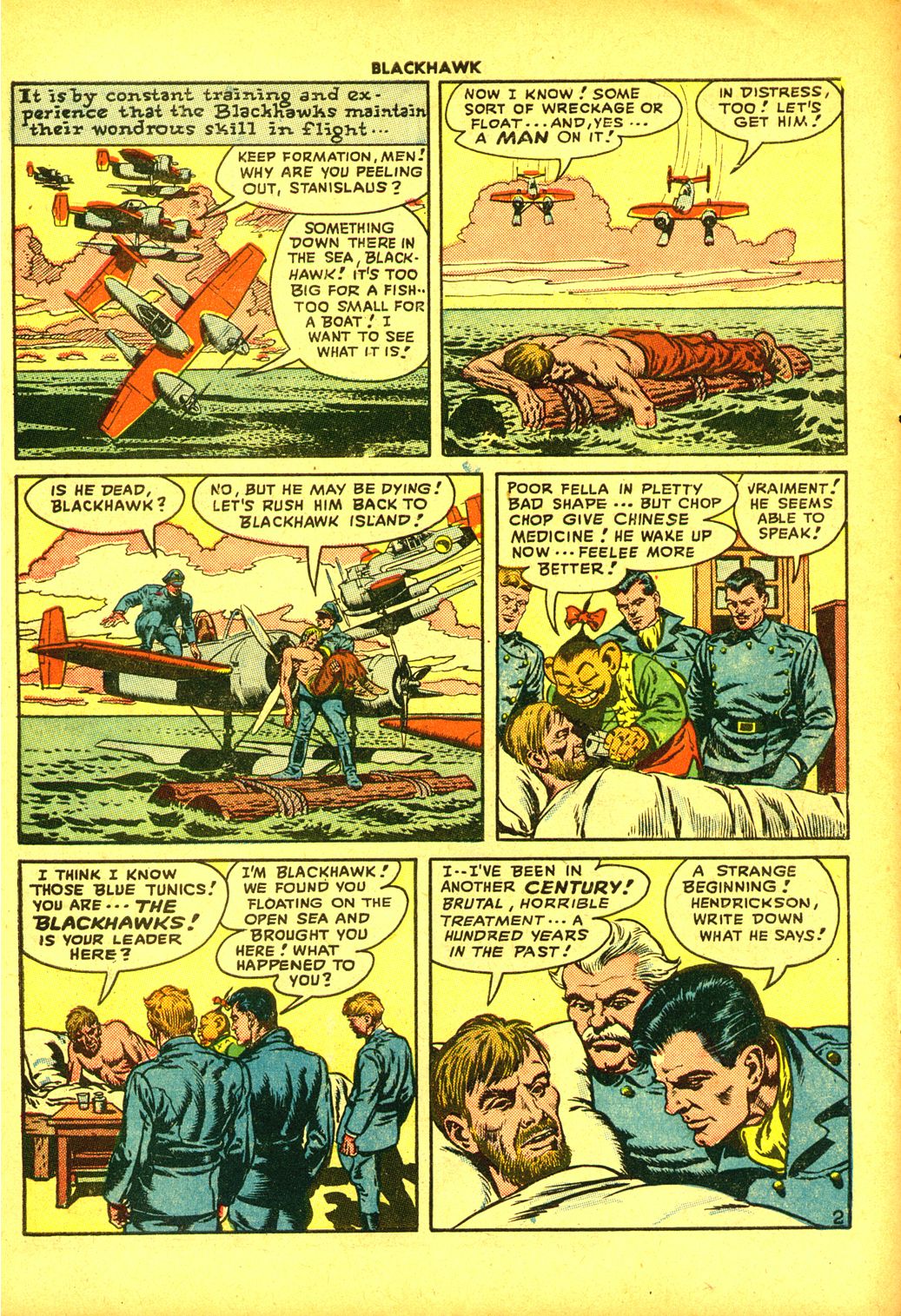 Read online Blackhawk (1957) comic -  Issue #18 - 4