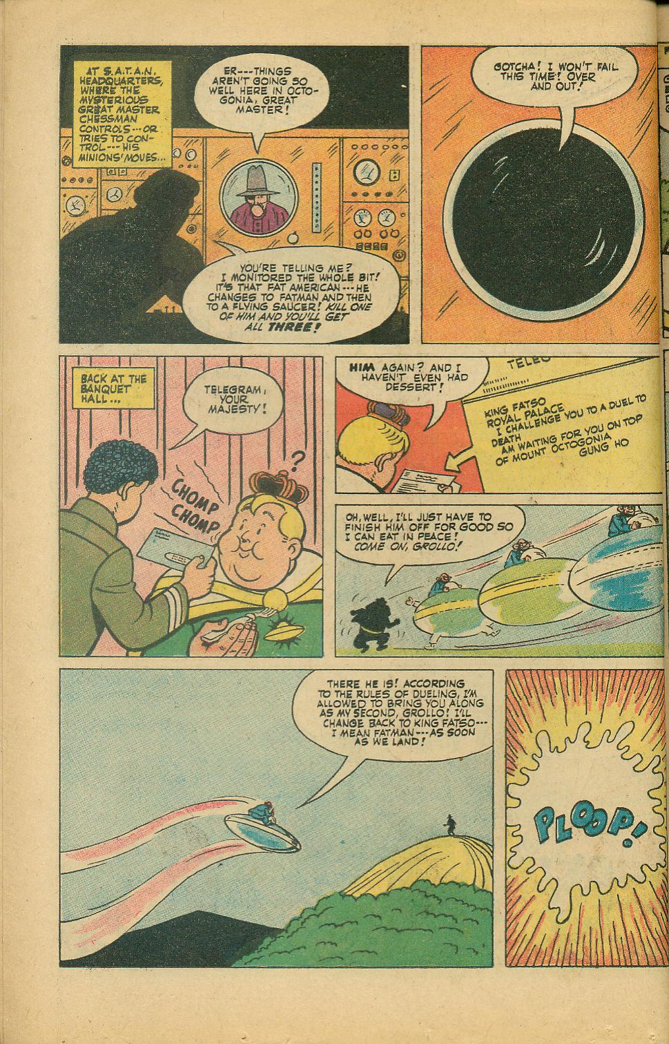 Read online Fatman, The Human Flying Saucer comic -  Issue #3 - 10